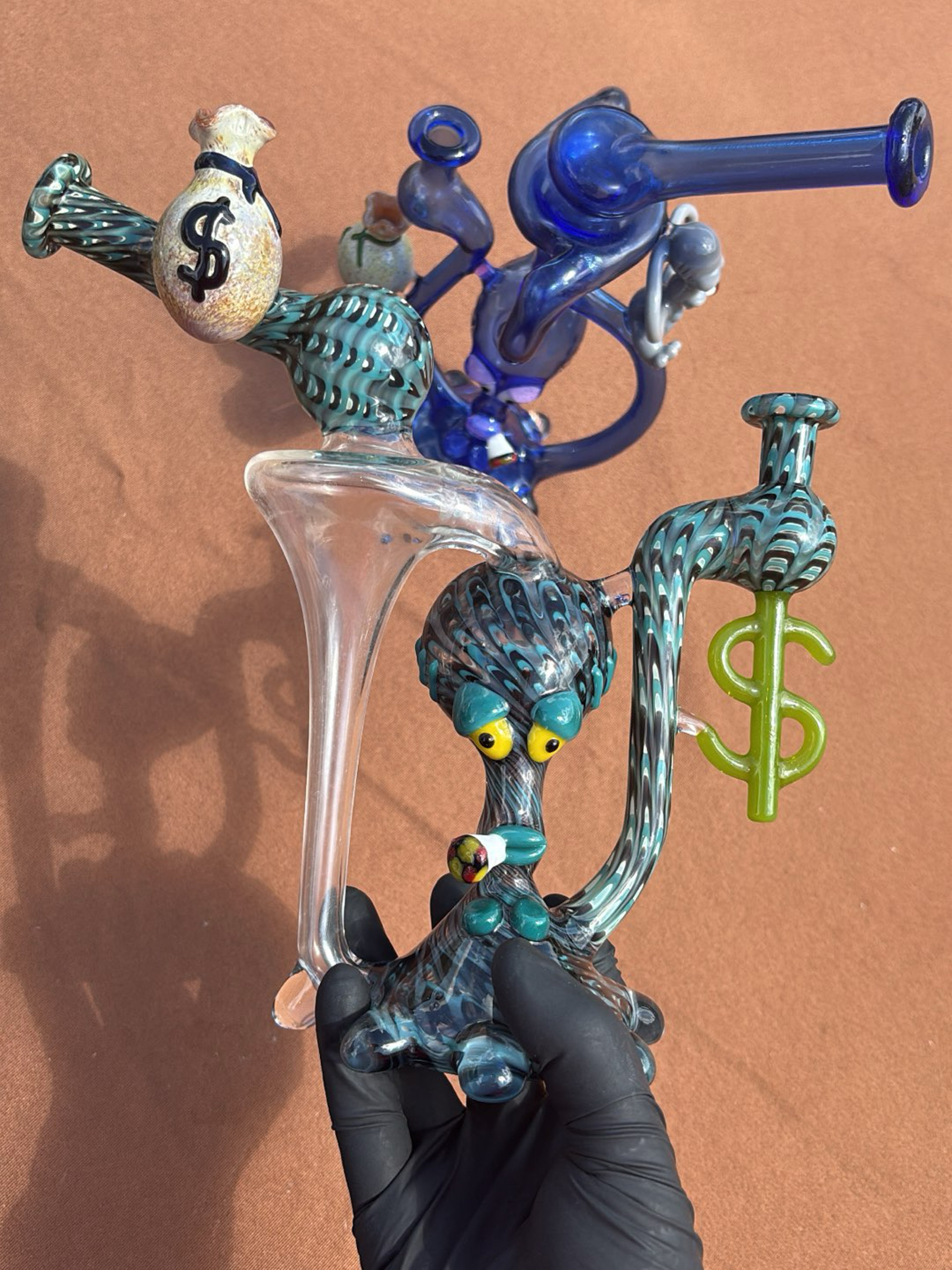 Preview pic of PUFF GLASS MONEYBAG RECYCLER