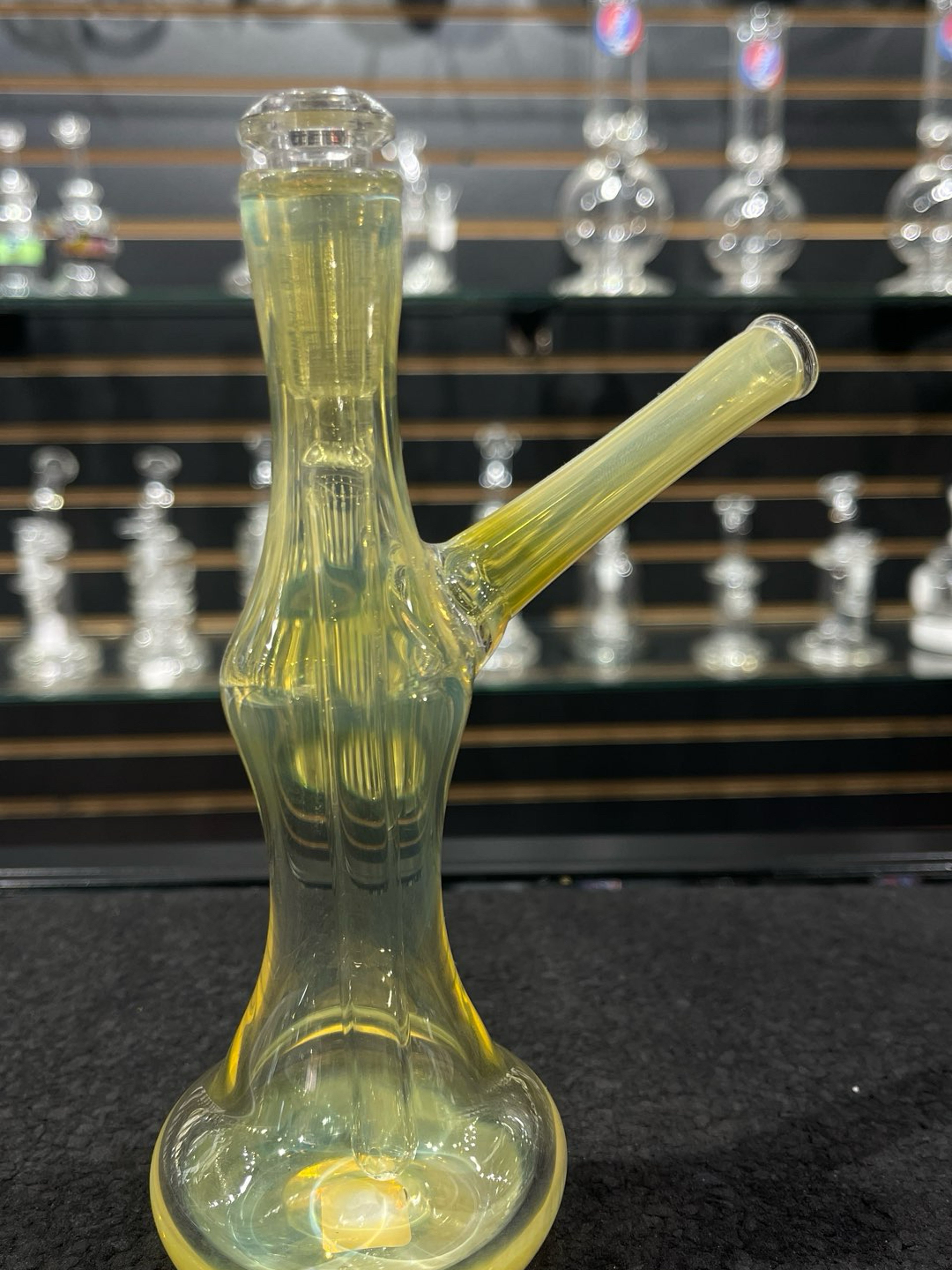 Preview pic of Silver Fumed hand Bub with downstem
