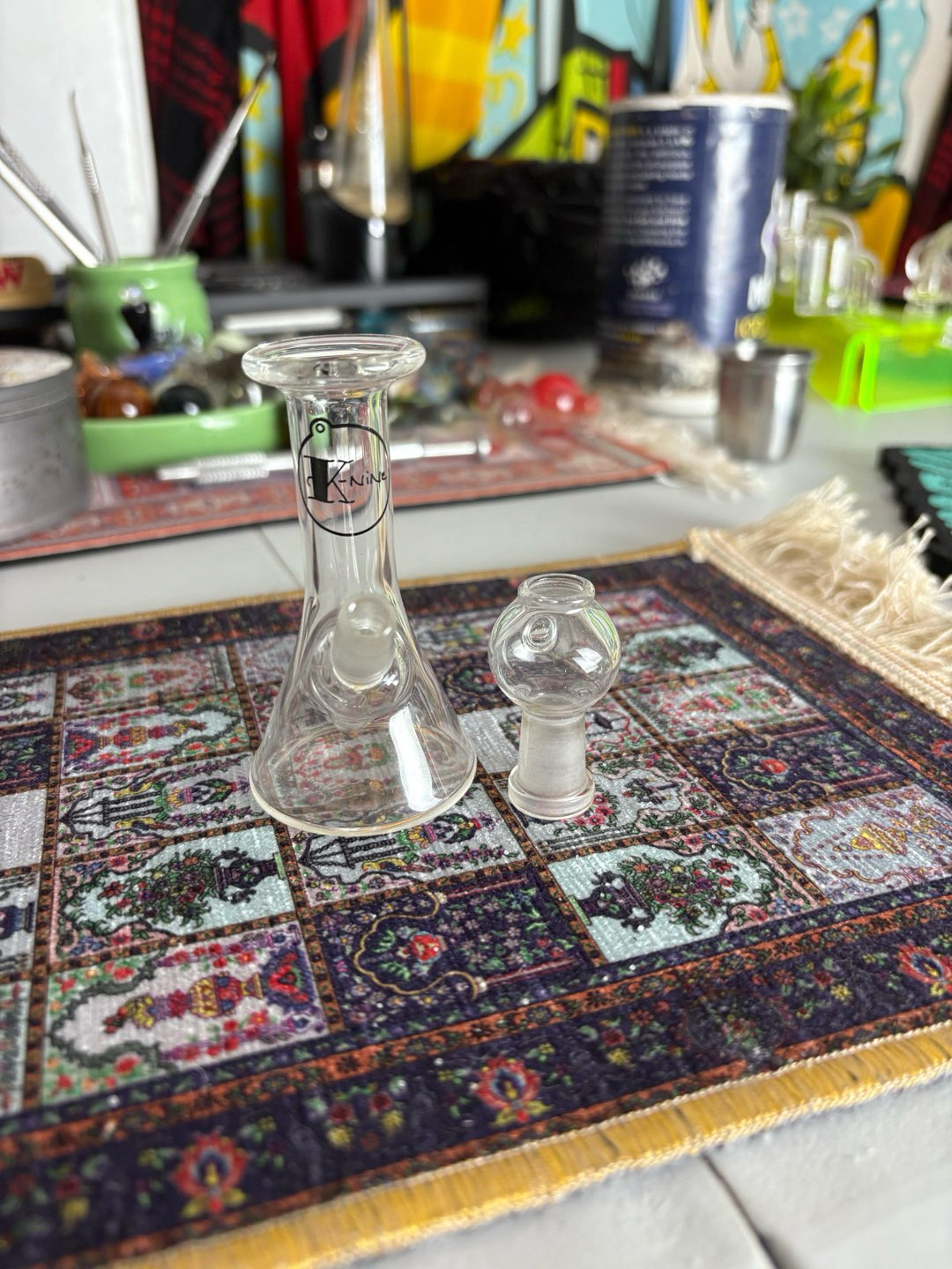 K Nine Tubes mini beaker - HEADY* image 0