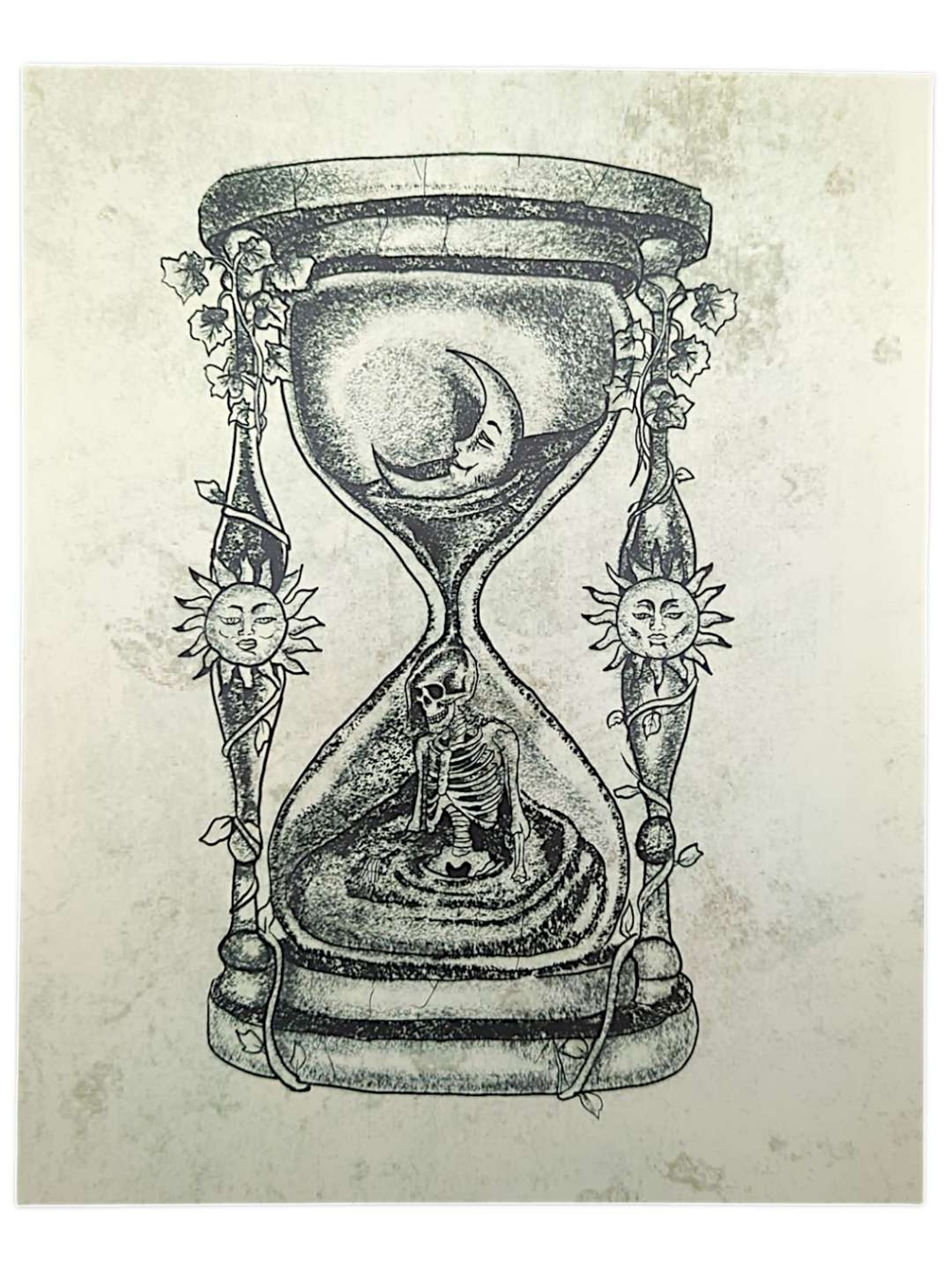 Preview pic of Trevy Metal "Times Up" Print