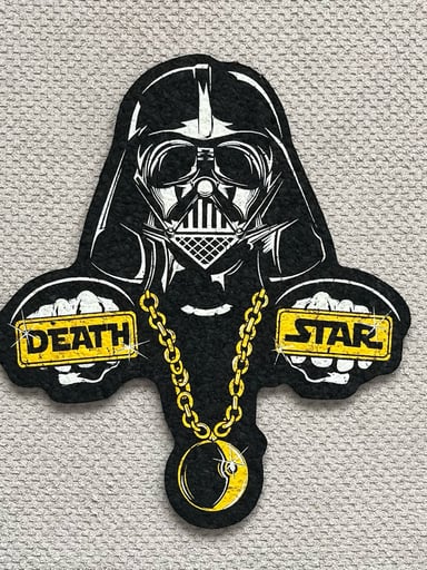 Preview pic of Darth Baller Mat by Forever Rolling High x Team Death Star x Moodmats
