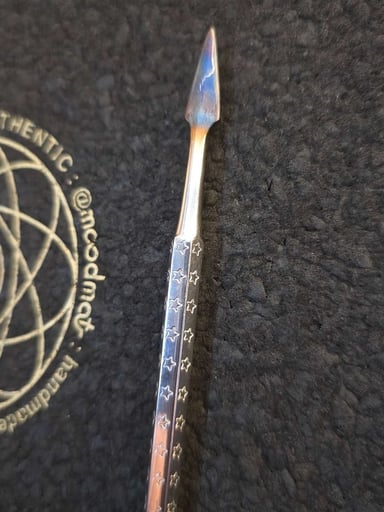 Preview pic of Custom Stainless Dabber plus 3 extras!