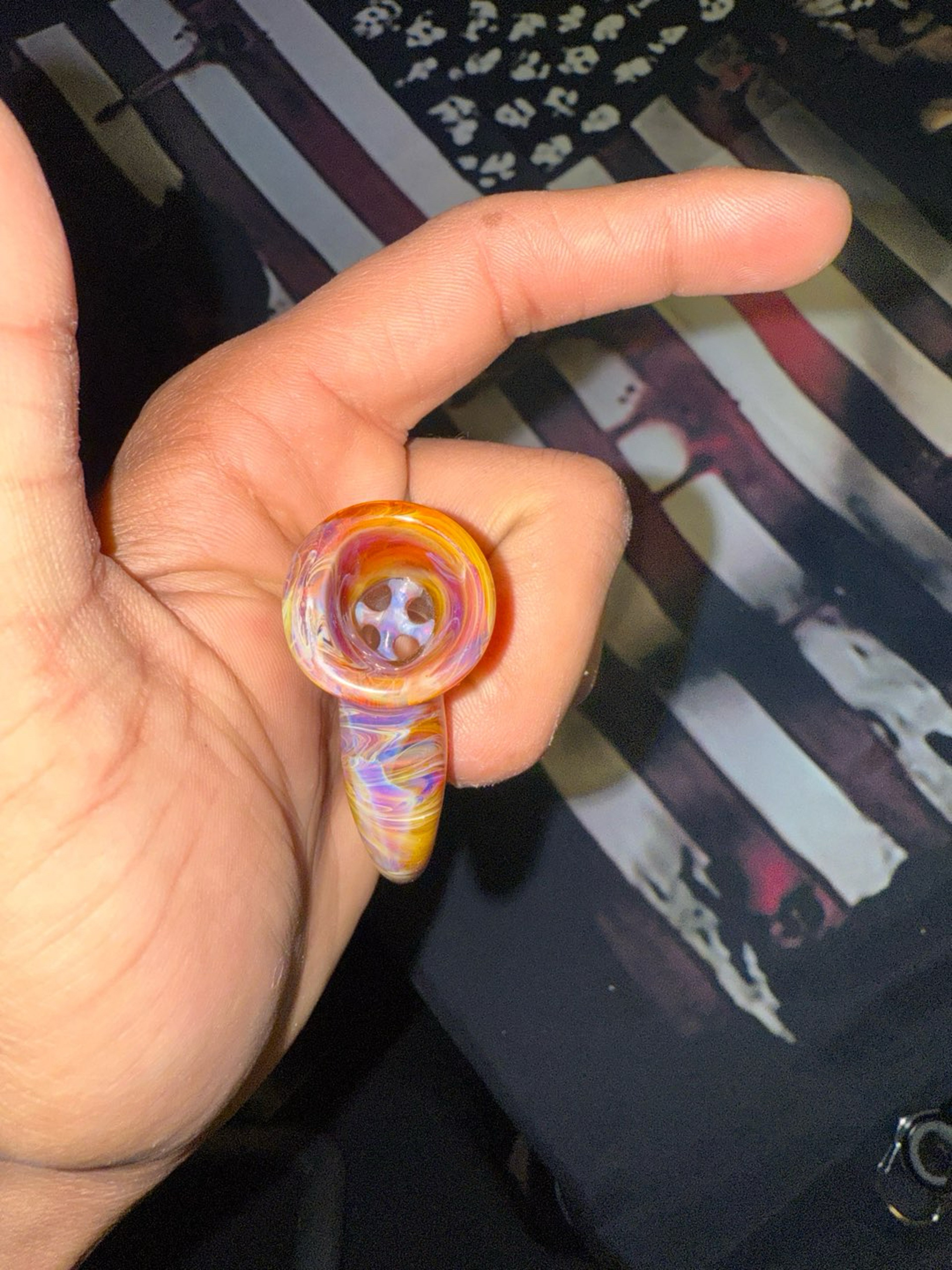 Preview pic of HANNYA GLASS 14MM PA AP SLIDE