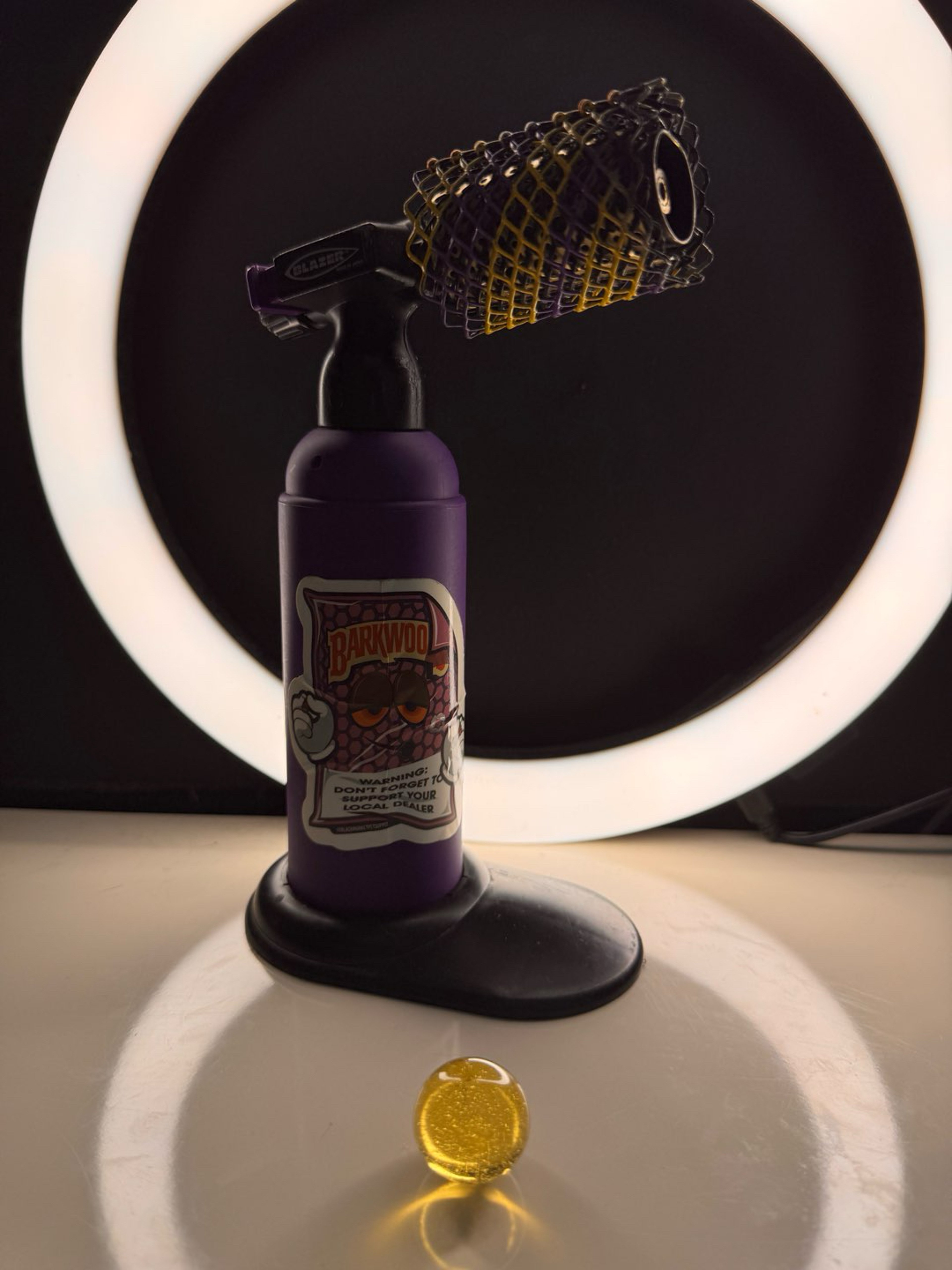 Preview pic of Blazer GT 8000 Torch - Purple | w/ Blast Shield