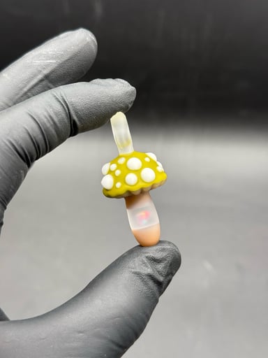 Preview pic of Opal mushroom pendant
