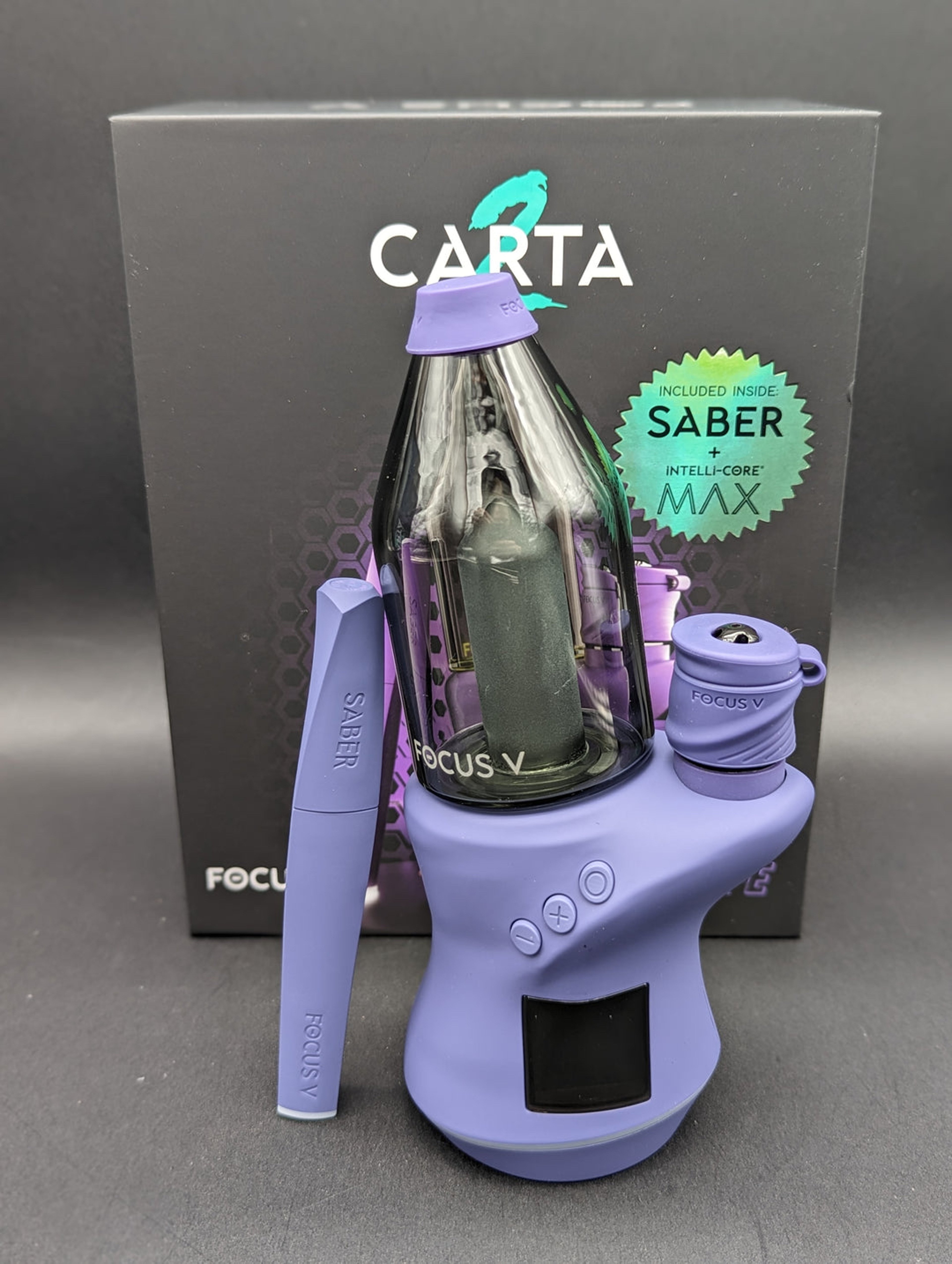 FOCUS V CARTA 2 ERIG MAX OIL ATOMIZER & SABER HOT KNIFE BUNDLE image 0