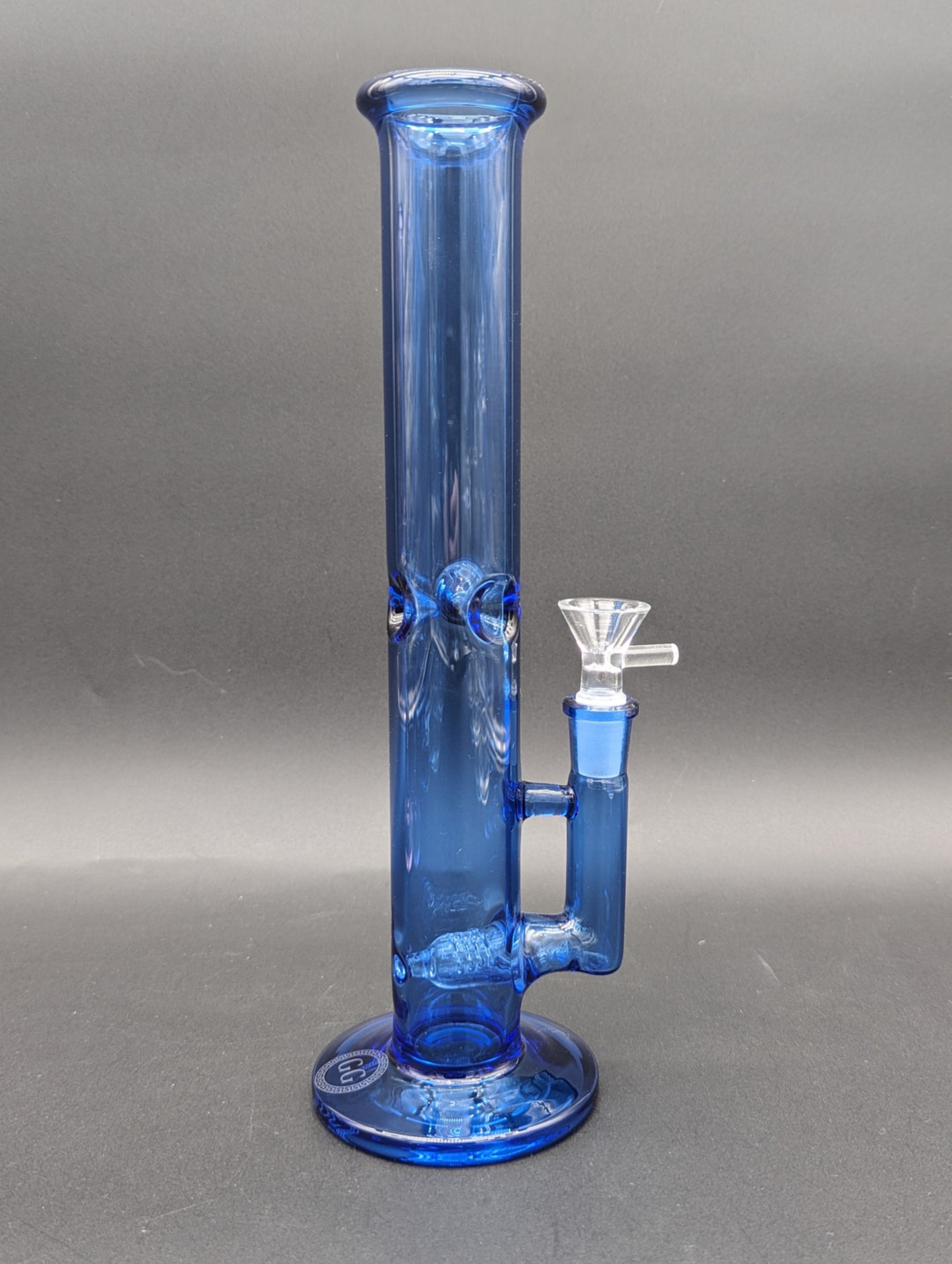 Preview pic of GREEK GLASS MINI GRID FULL COLOR TUBE - BLUE