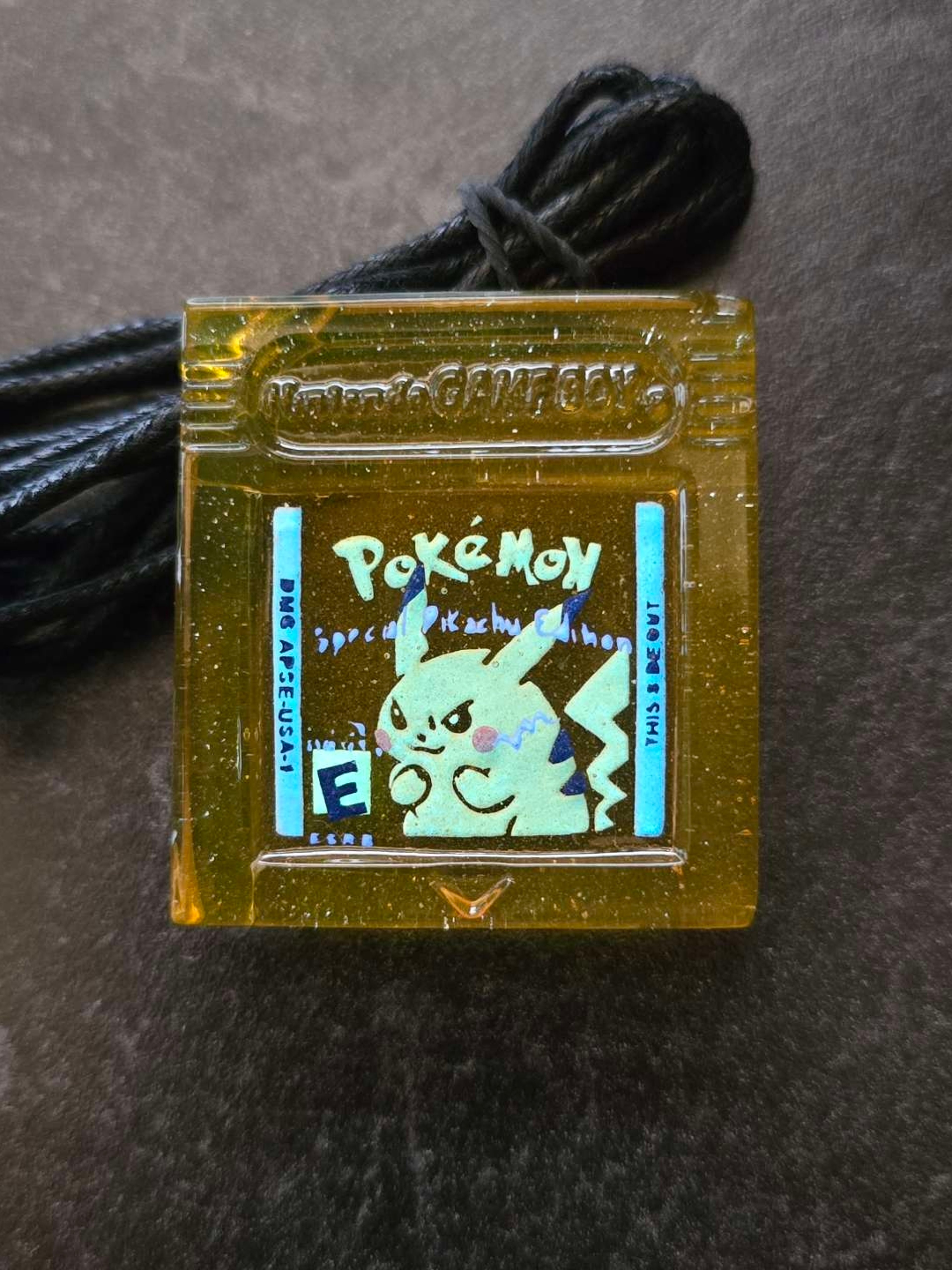 Preview pic of Pokemon Yellow Pikachu Layered Glow Pendant