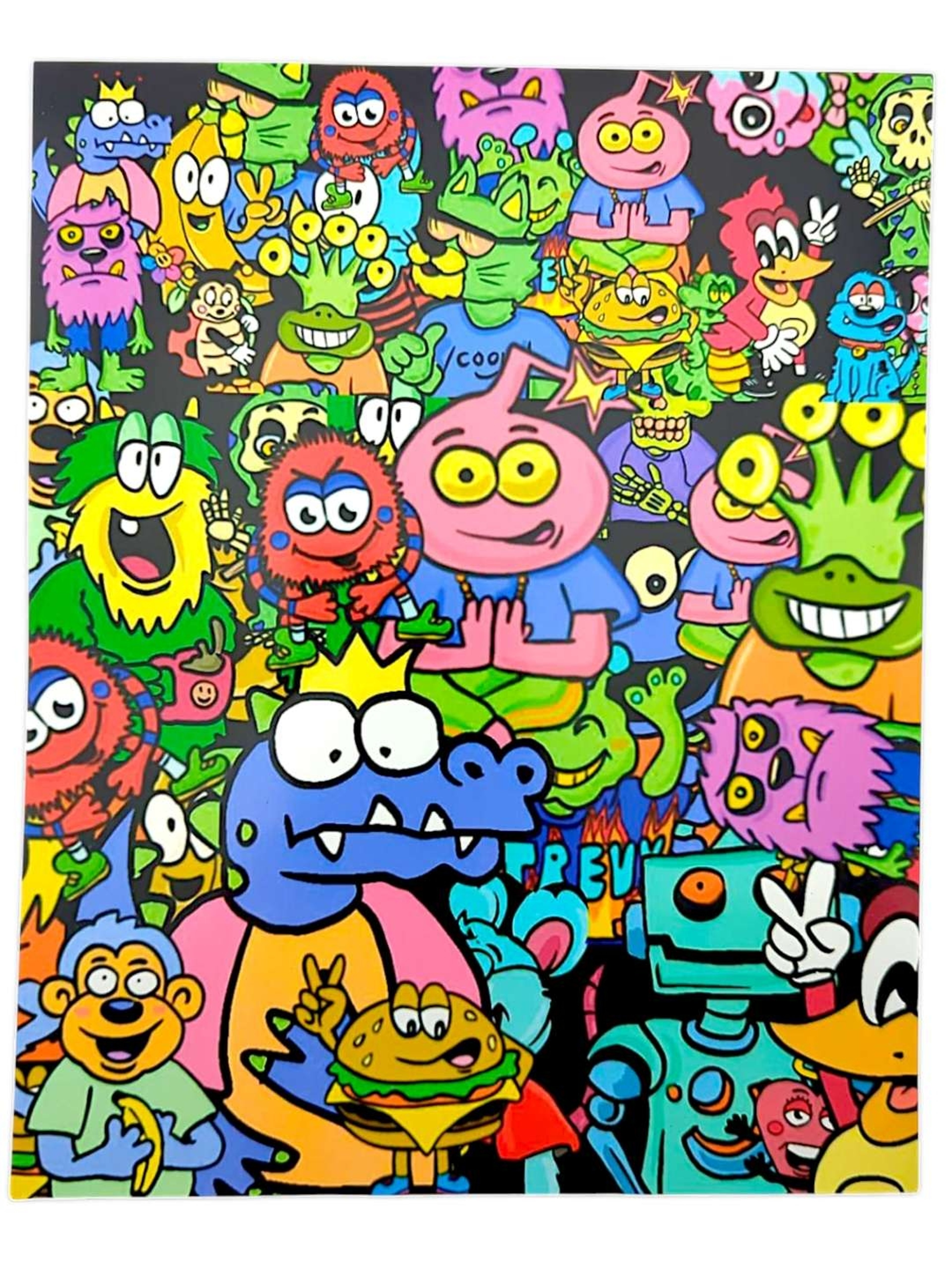 Preview pic of Trevy Metal Untitled Print