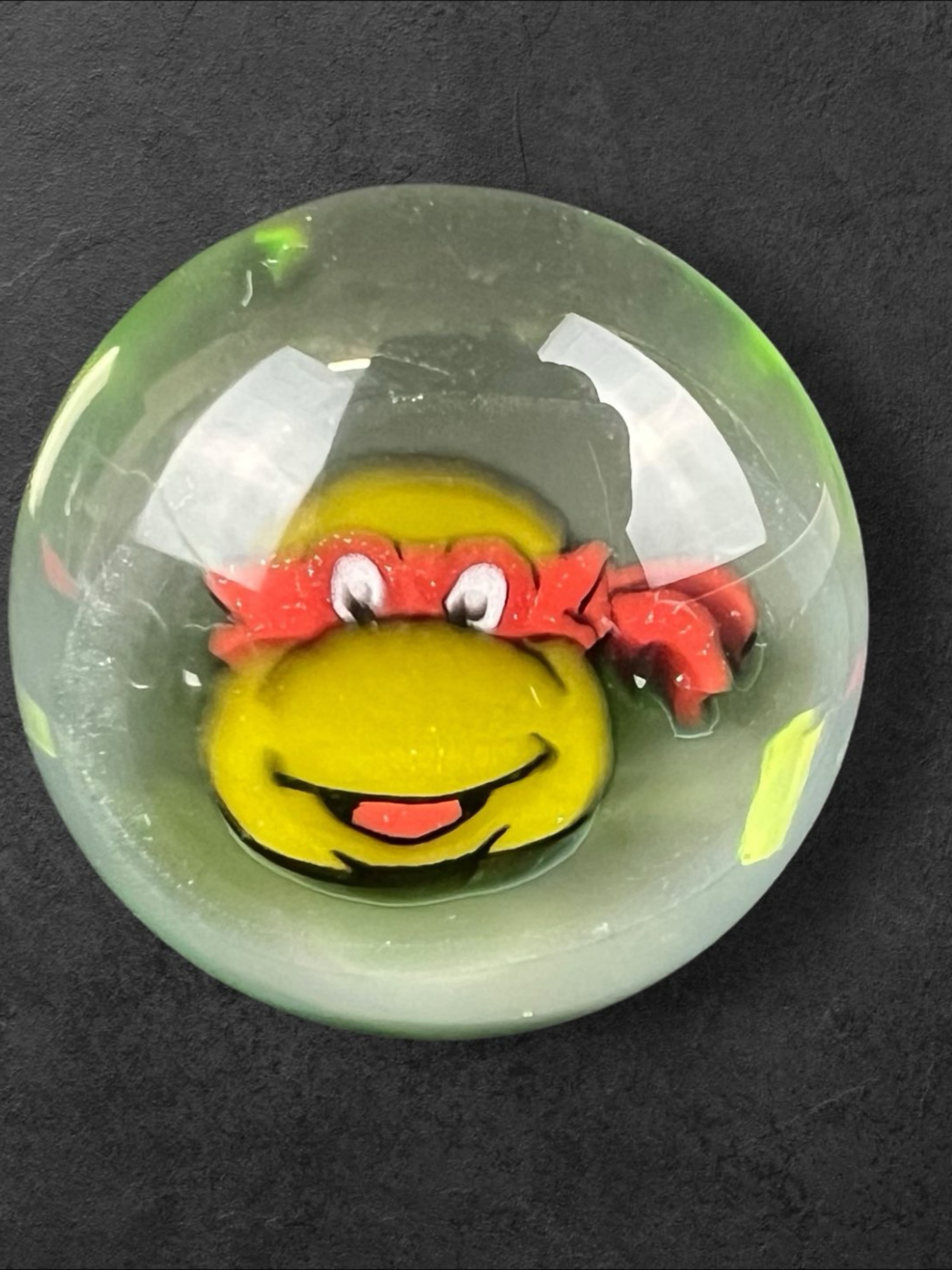 Keys Glass - Ninja Turtles Raphael Marble Top image 0