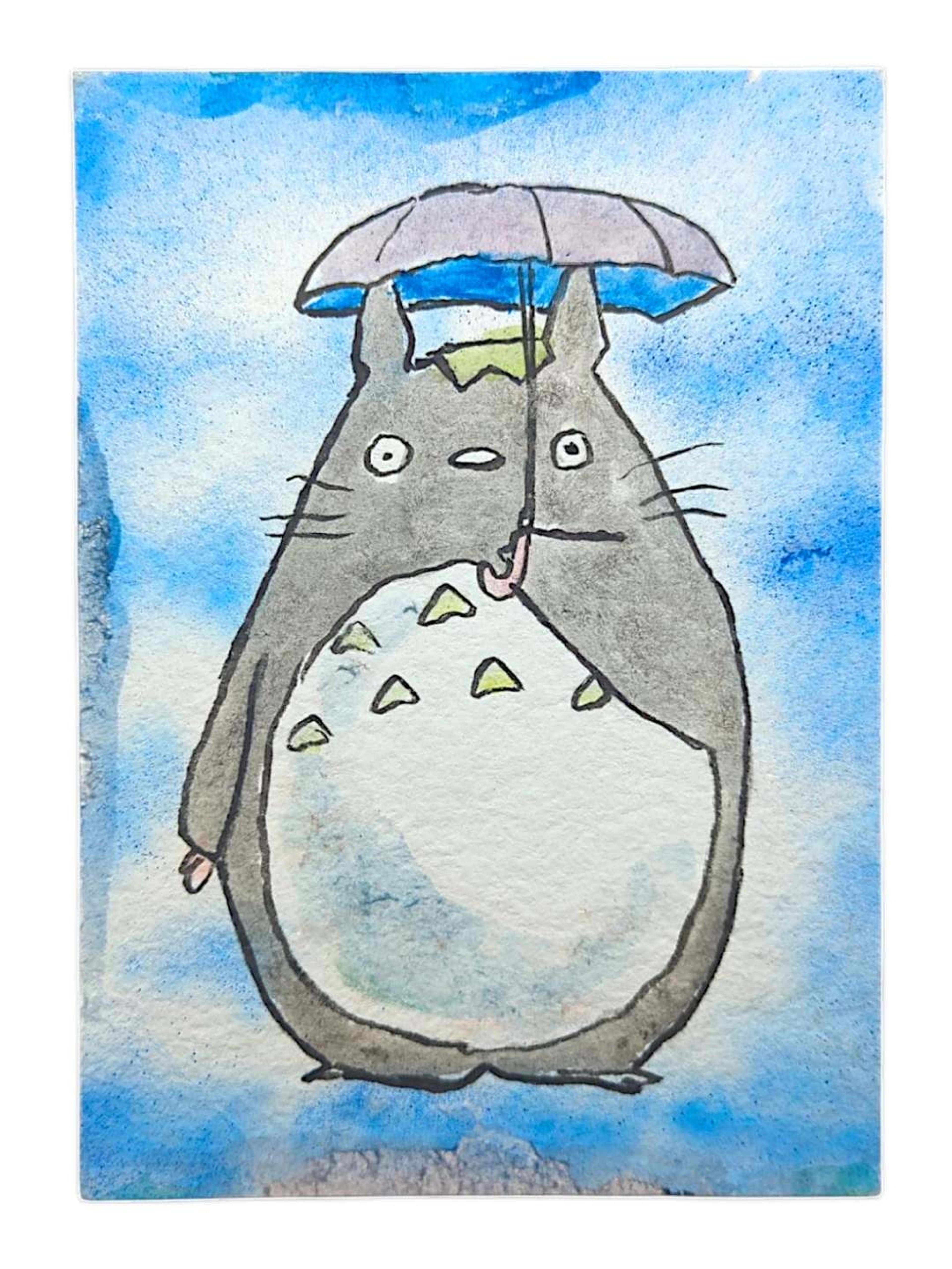 Preview pic of Trevy Metal "Totoro" Original on Paper