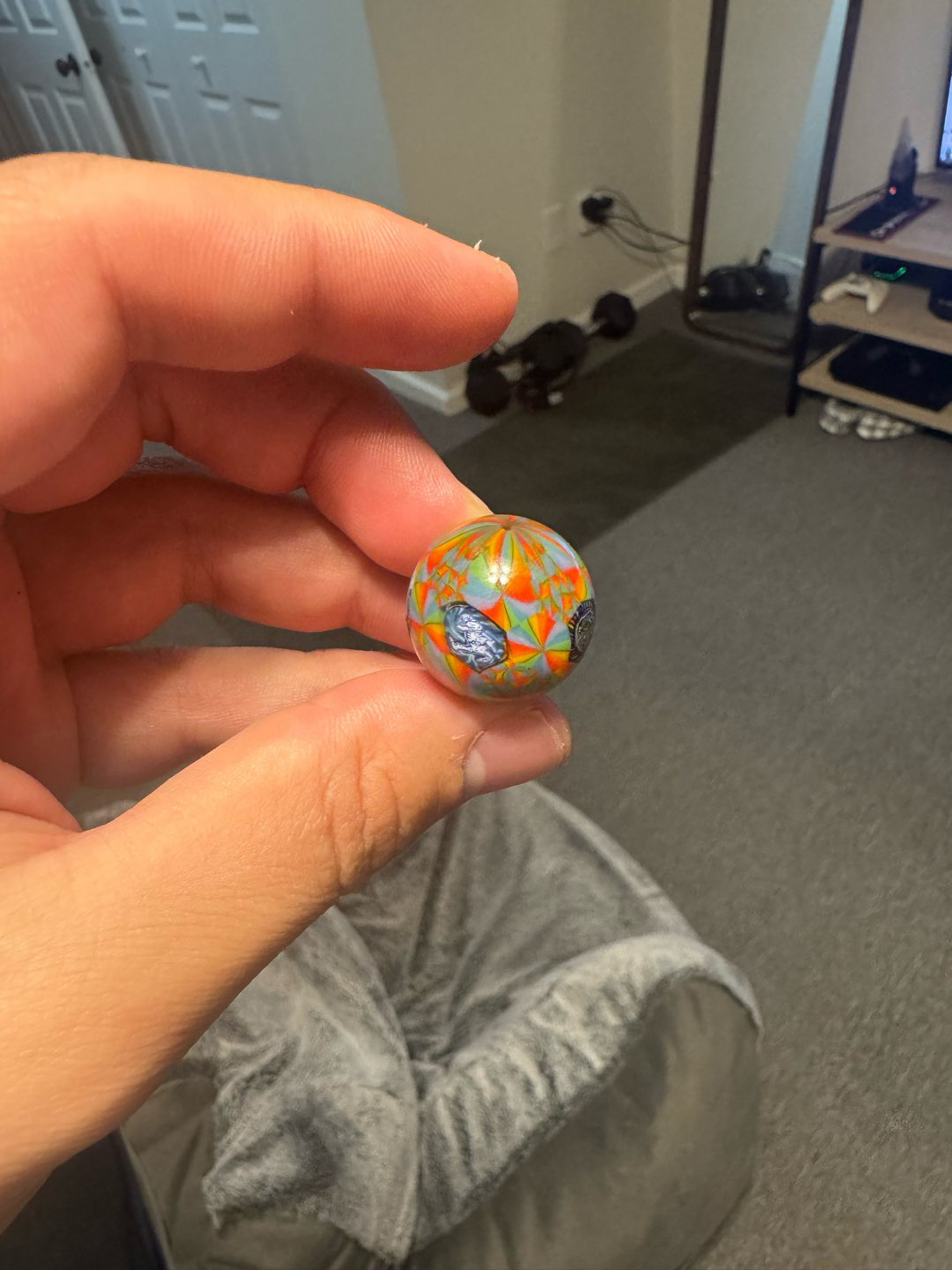 Preview pic of Disk x rose roads marble (Grateful Dead themed)