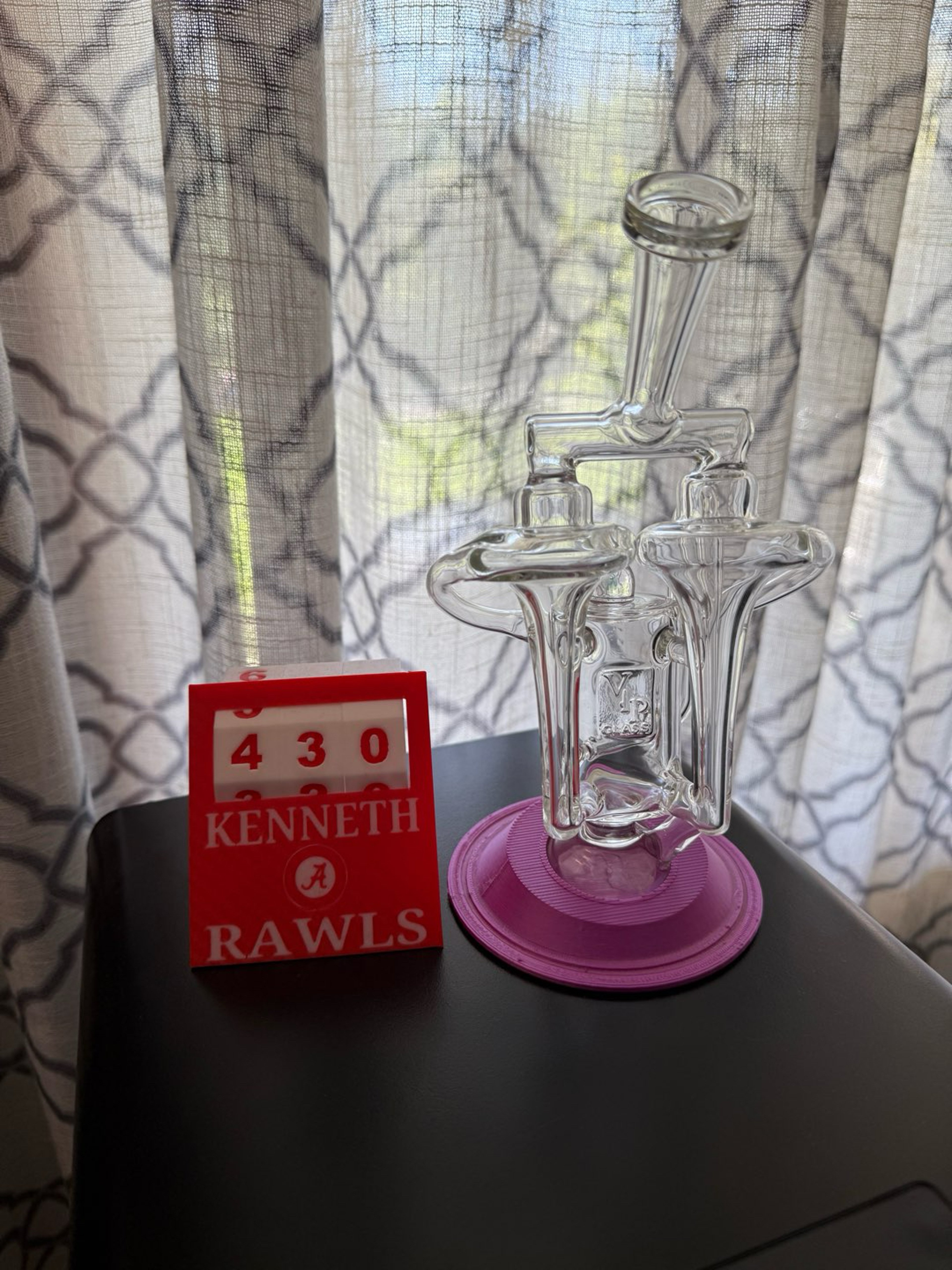 Preview pic of Puffco double tornado top VIP GLASS
