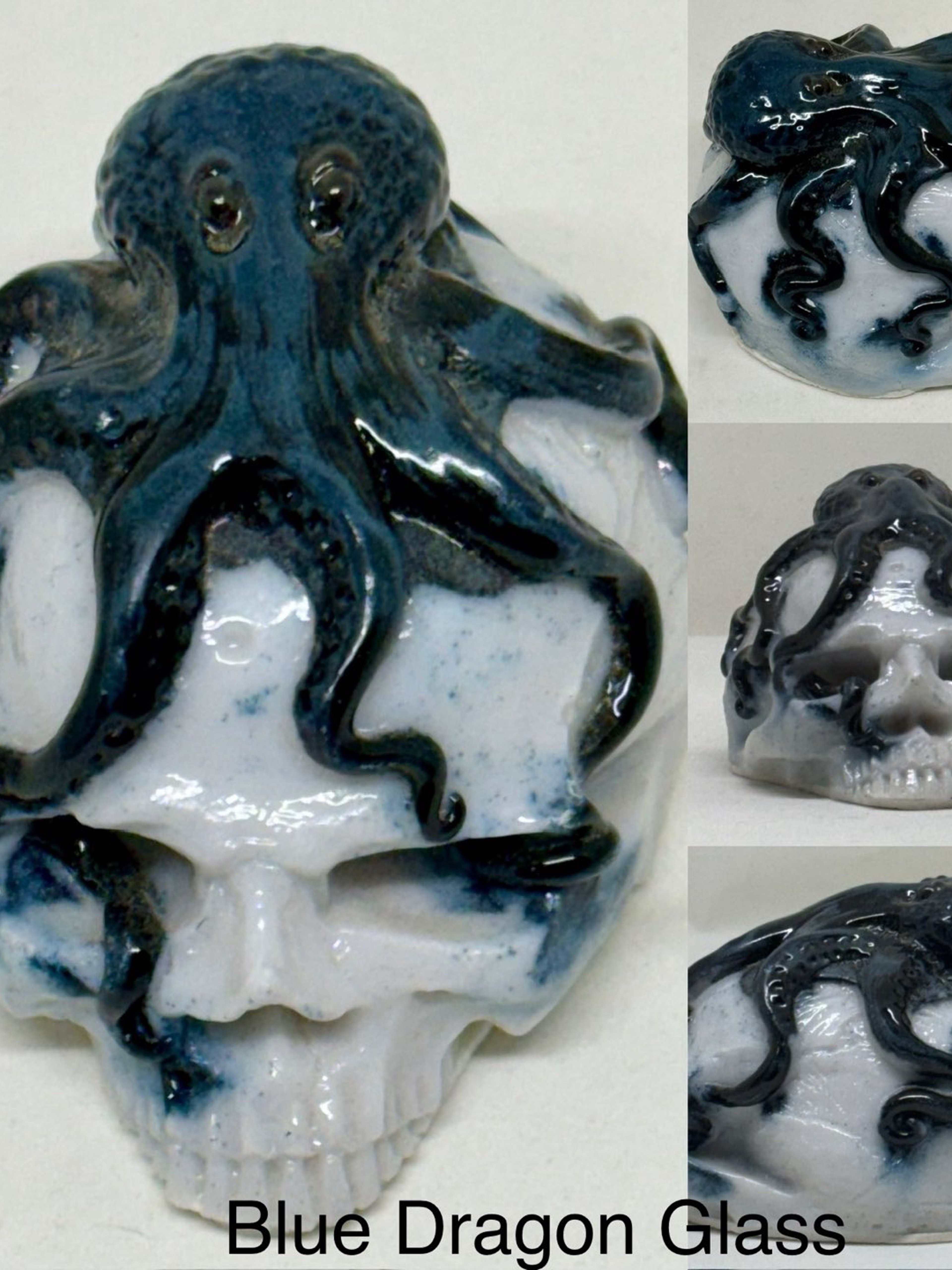 Preview pic of Blue octopus skull