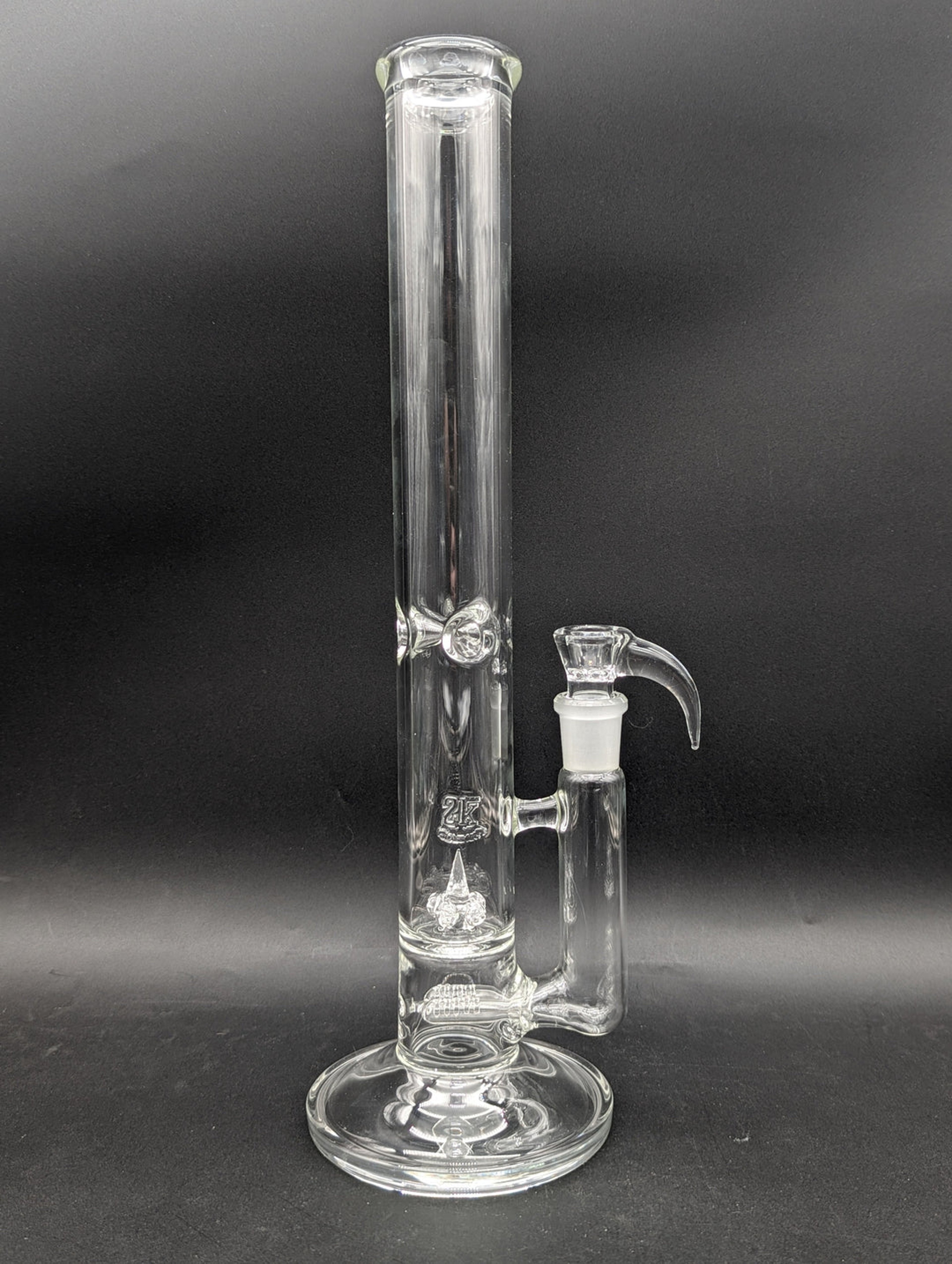 Preview pic of 2K GLASS DUAL GRIDLINE TO PENTA BUTTON w/ 4 HOLE MATCHING SLIDE