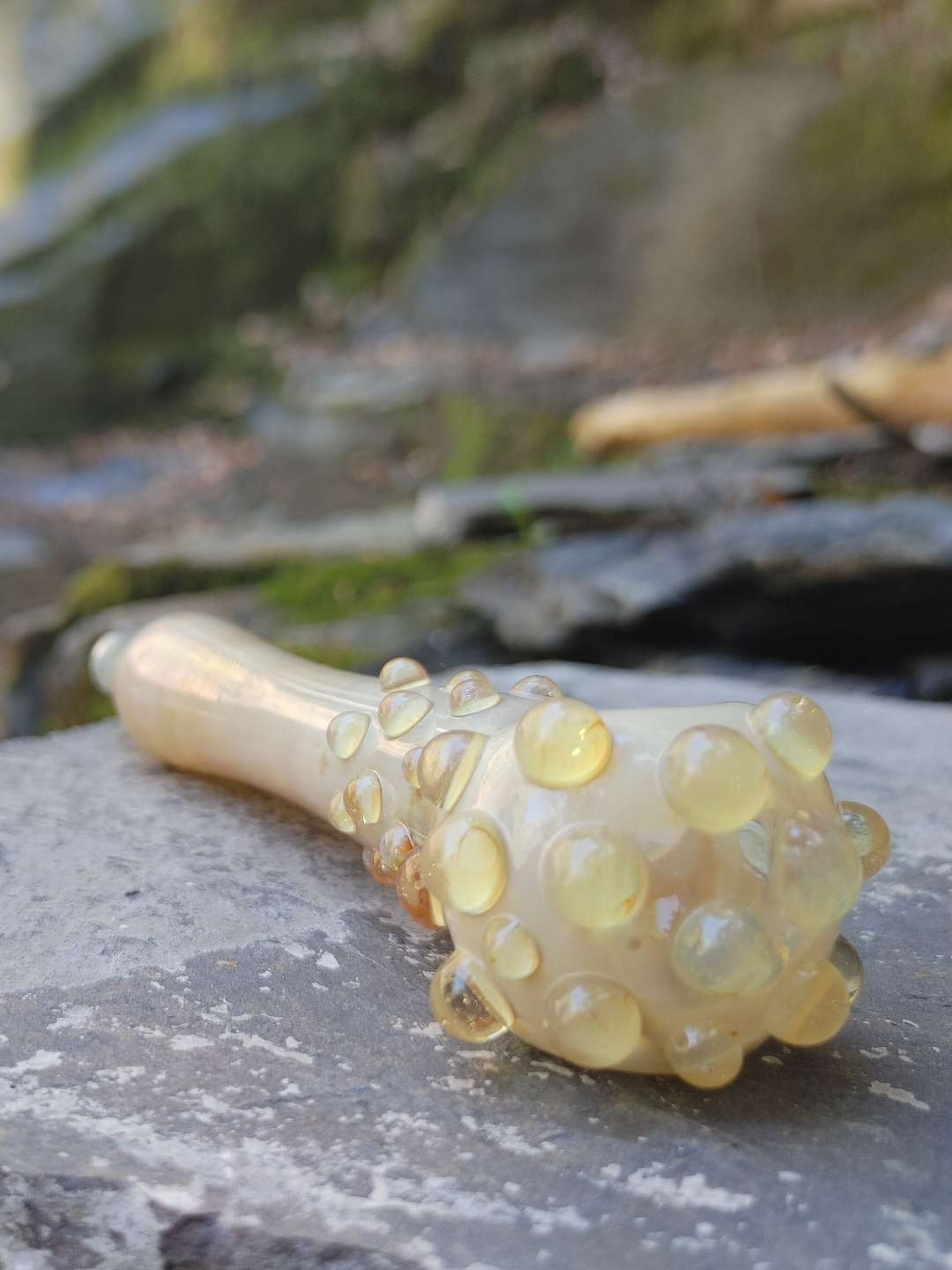 Preview pic of Fumed Glass Pipe! Hand Blown in Oregon!