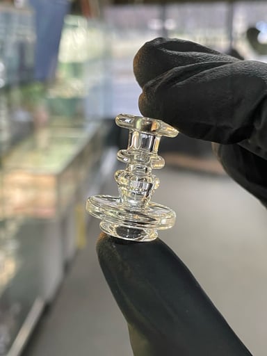 Preview pic of Charlie Shaw Glass Pivot Top Clear