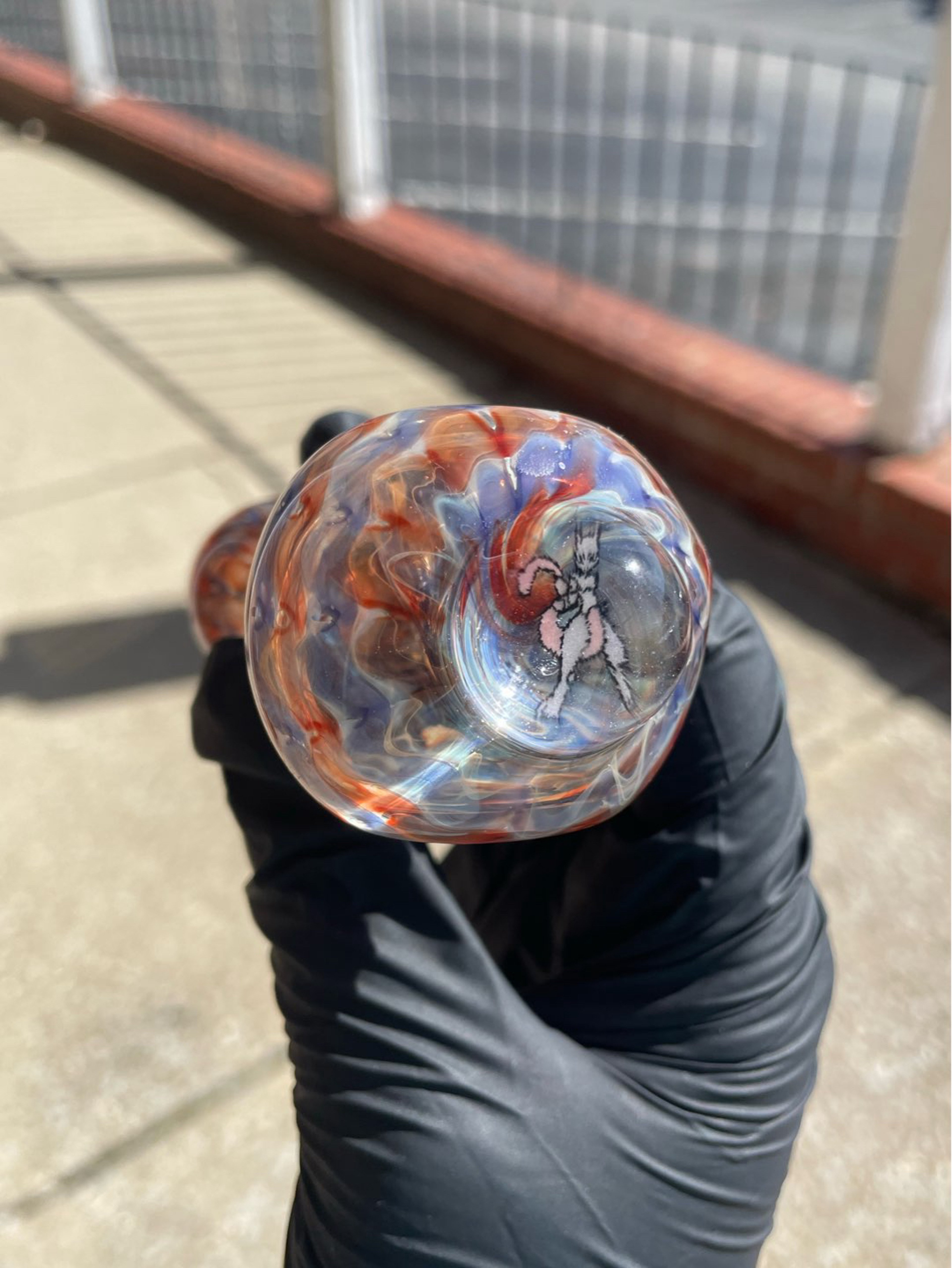 Preview pic of Willstar x Blotter Glass Wrap and Rake Spoon Mewtwo