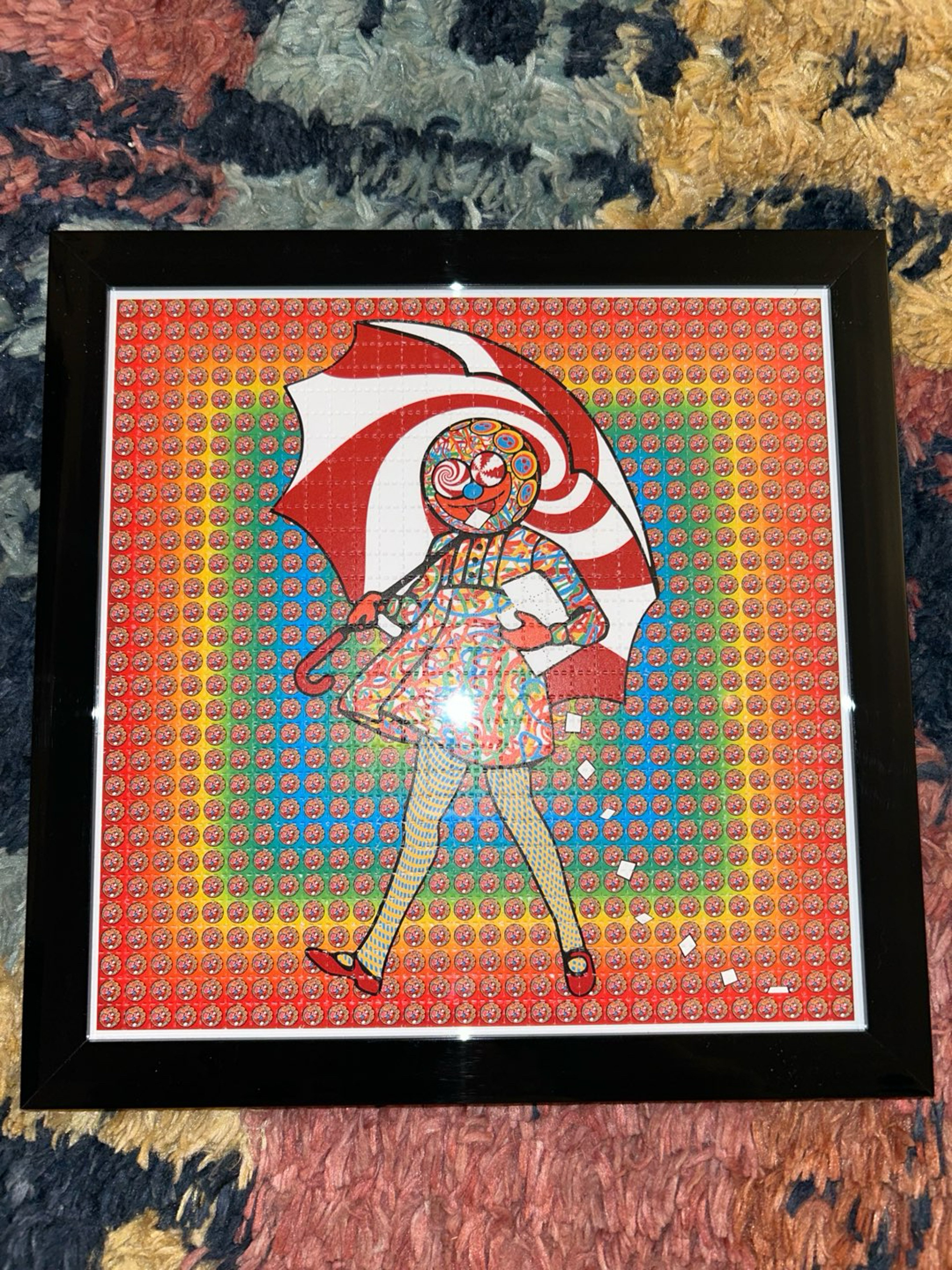Gong x Slinger Acid Eater Girl Blotter Print image 0