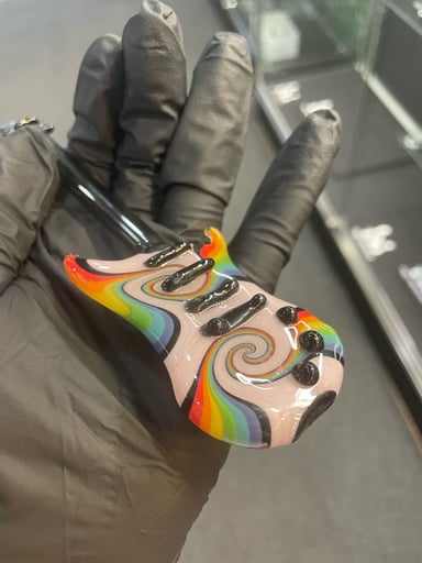 Preview pic of AJ Roberts Guitar Spoon Rainbow