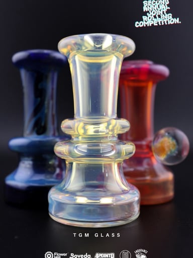 Preview pic of TGM.Glass silver fume dry top for puffco peak
