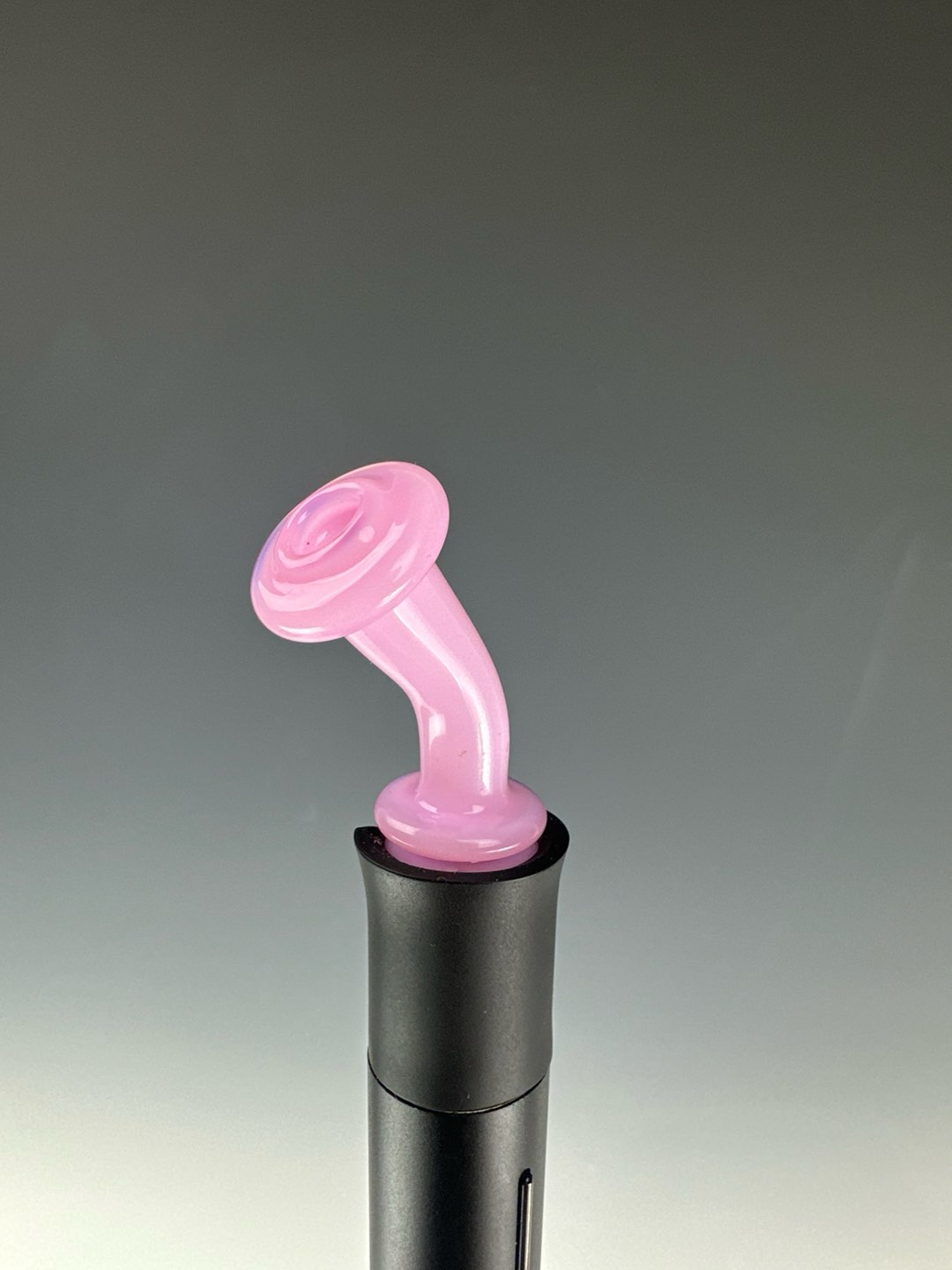 Preview pic of Pink bent spinner top for puffco pivot