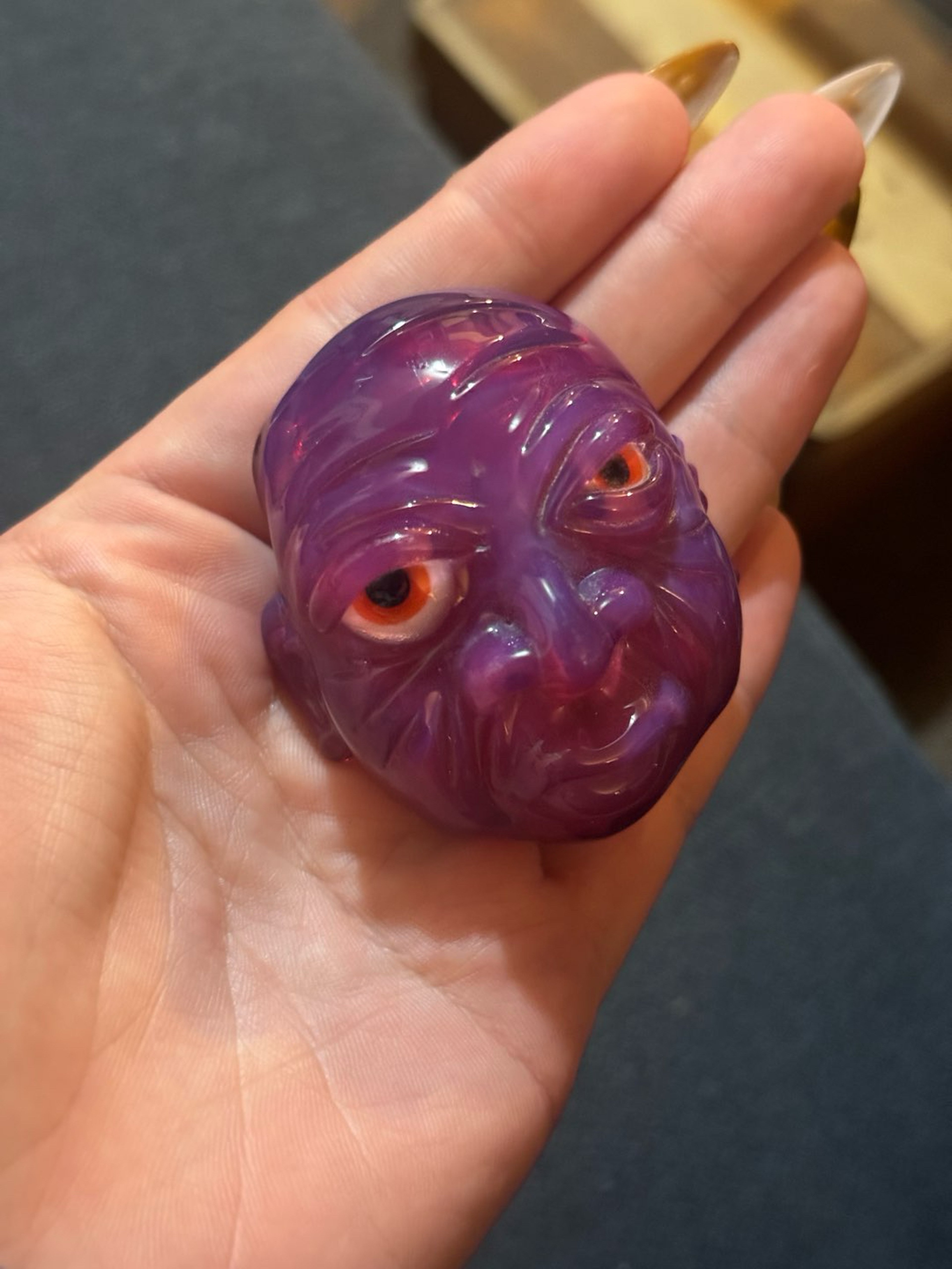 Preview pic of Voorhees Telemagenta Pendant - Signed