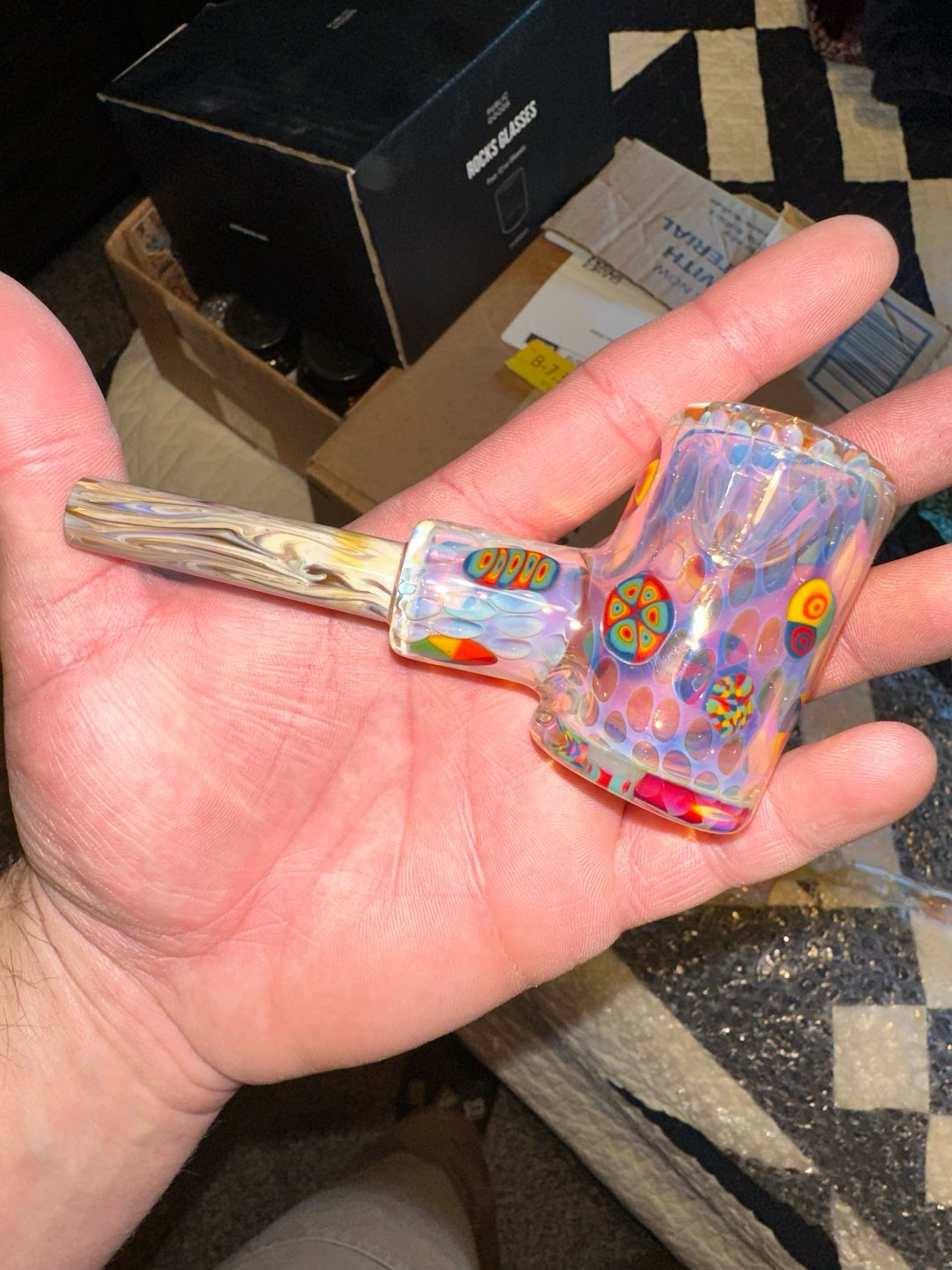 Preview pic of Hollinger Glass woode grain cob