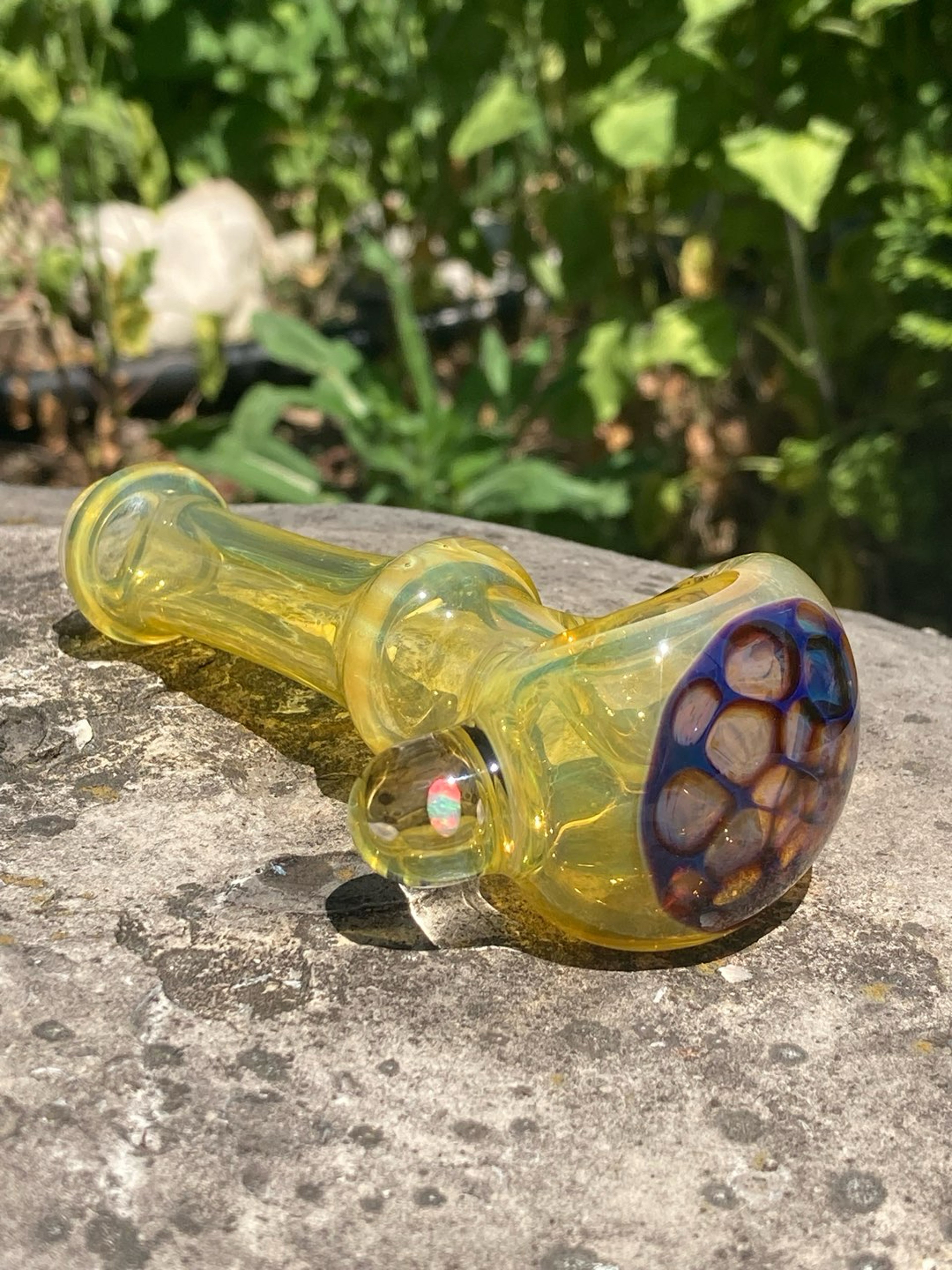 Preview pic of Honeycomb opal pipe