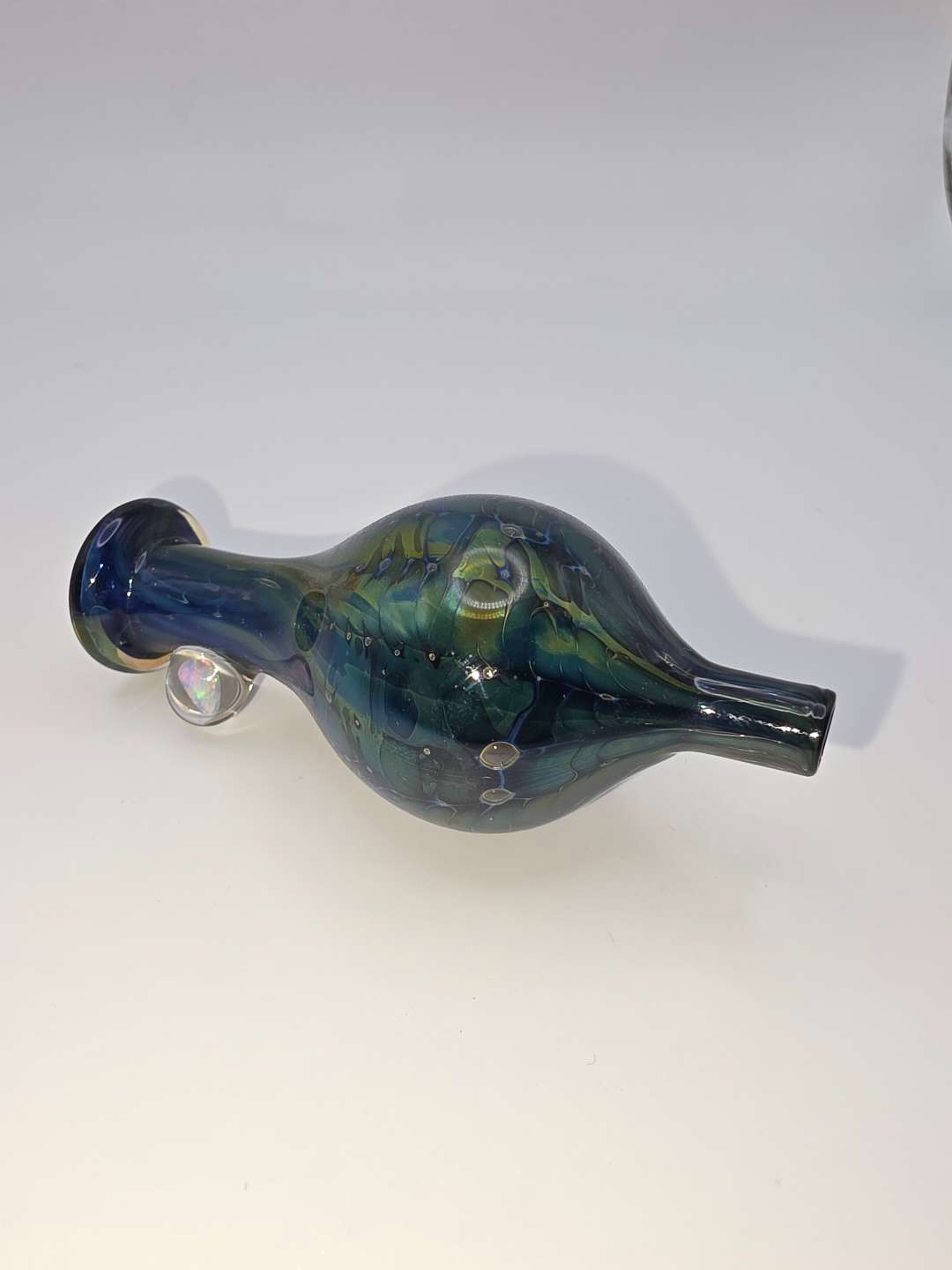Preview pic of Rebelz Fumed Bubble Cap with Opal