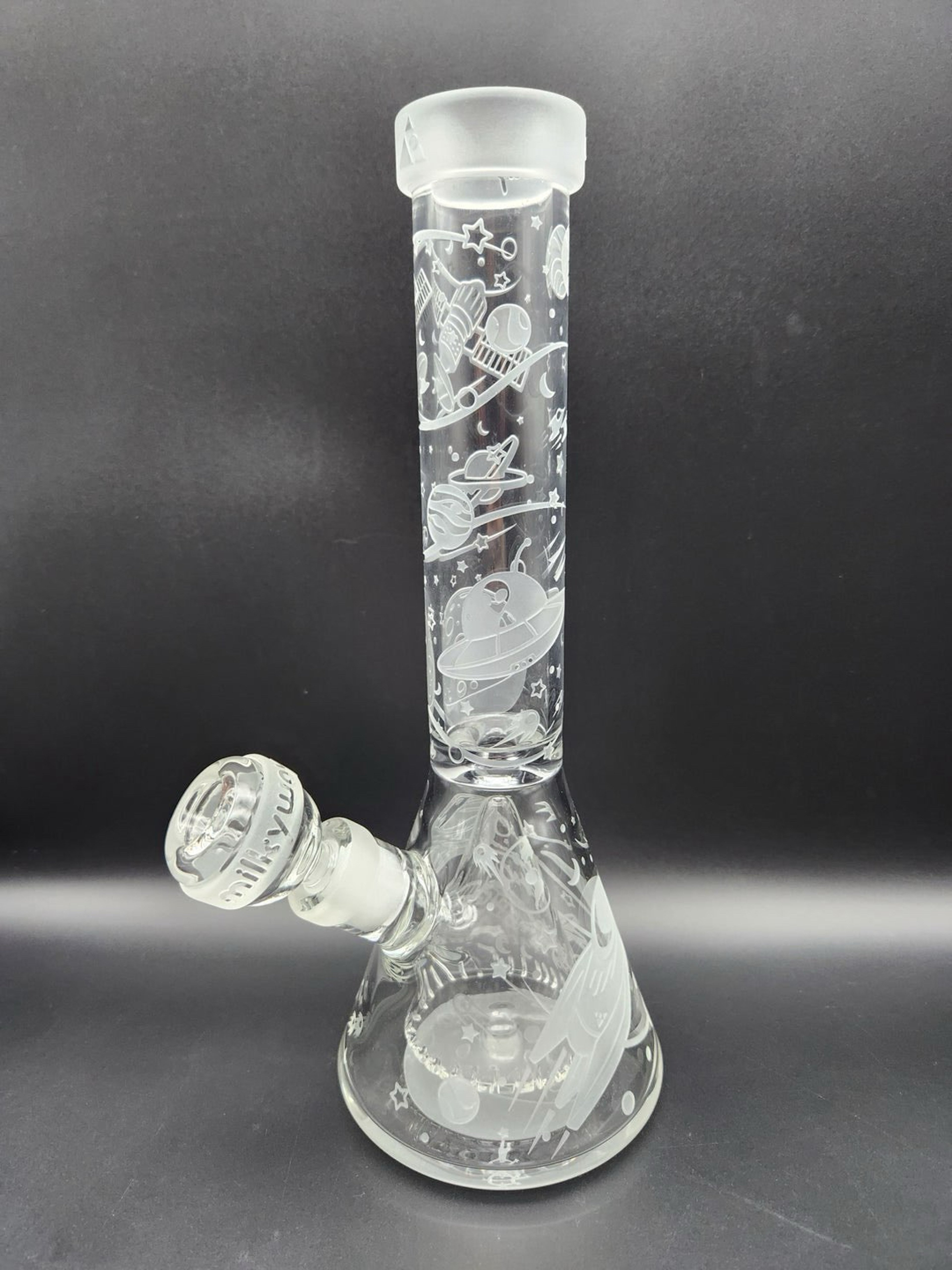 Preview pic of MILKYWAY GLASS "SPACE ODYSSEY IN 3D" COLLINS BEAKER