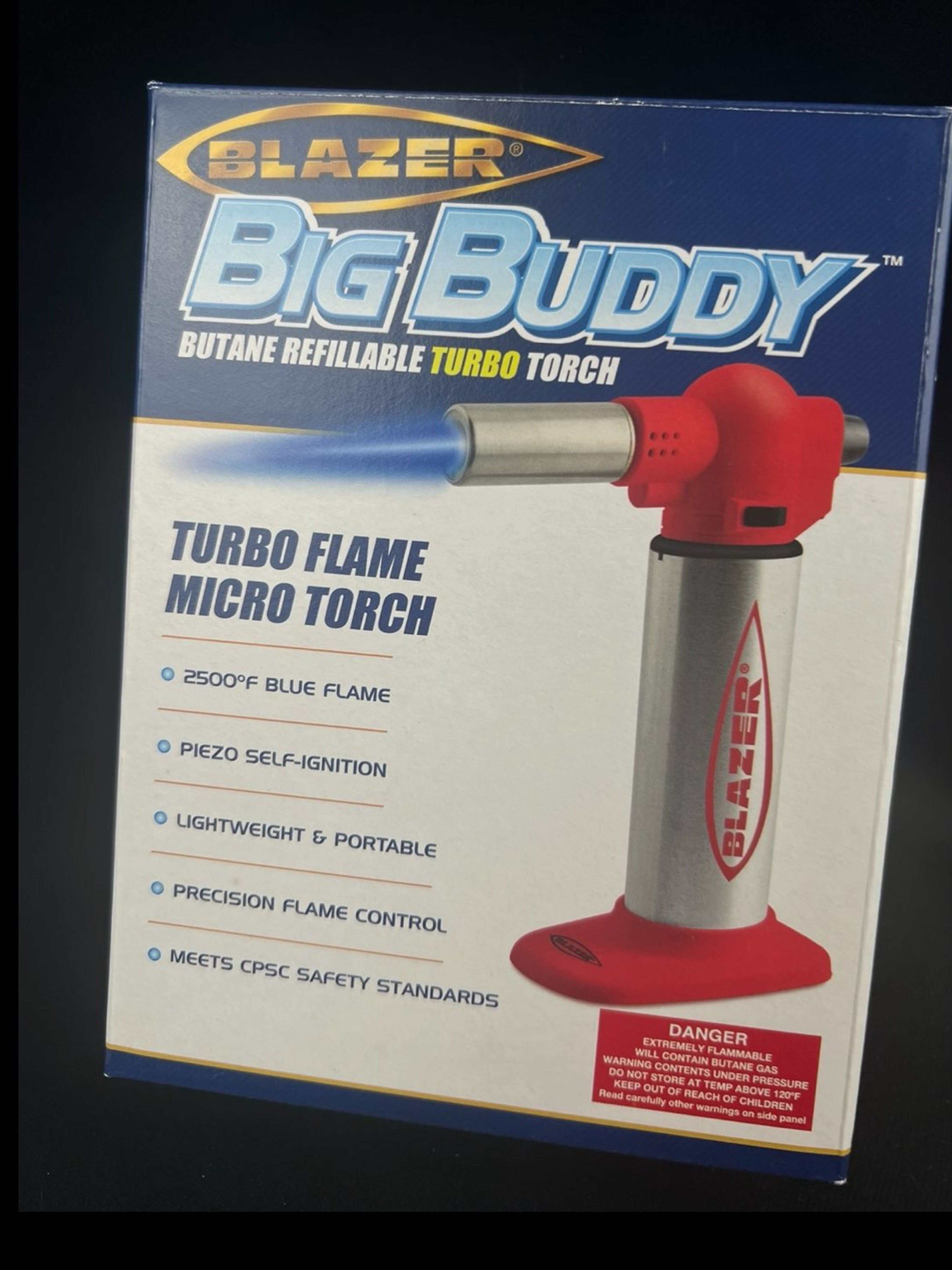 Preview pic of NEW Blazer Torch Lighter - Red