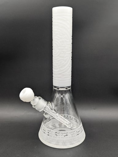 Preview pic of MILKYWAY GLASS "ANCIENT RUINS" BEAKER