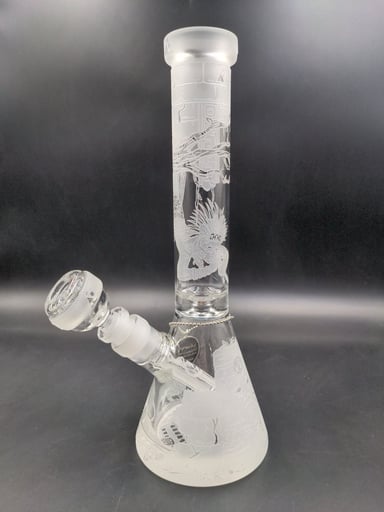 Preview pic of MILKYWAY GLASS "ANCIENT RUINS" BEAKER