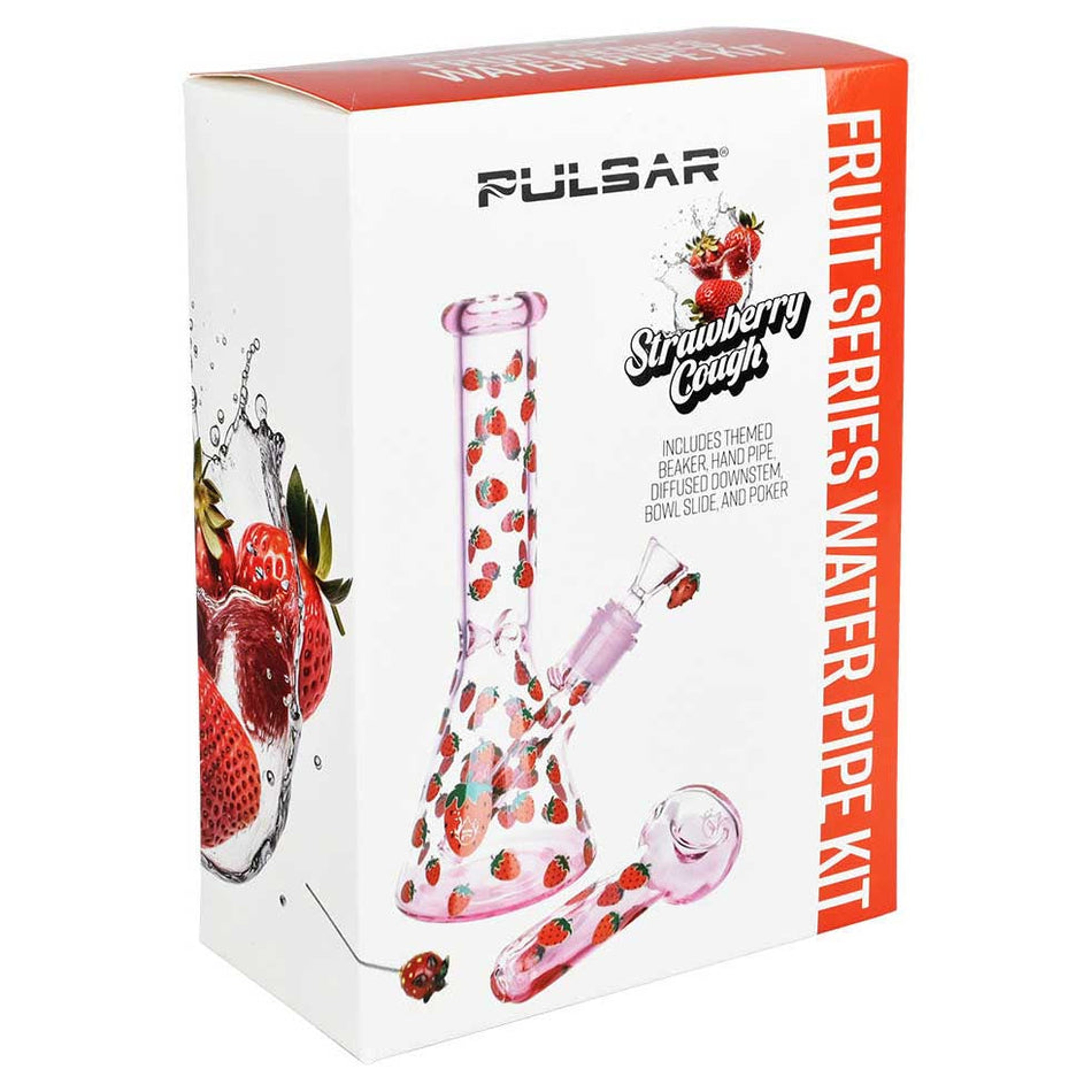 Preview pic of Pulsar glass strawberry cough set