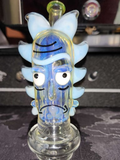 Preview pic of Rick Sanchez Rick & Morty Carta Glass Top VIP