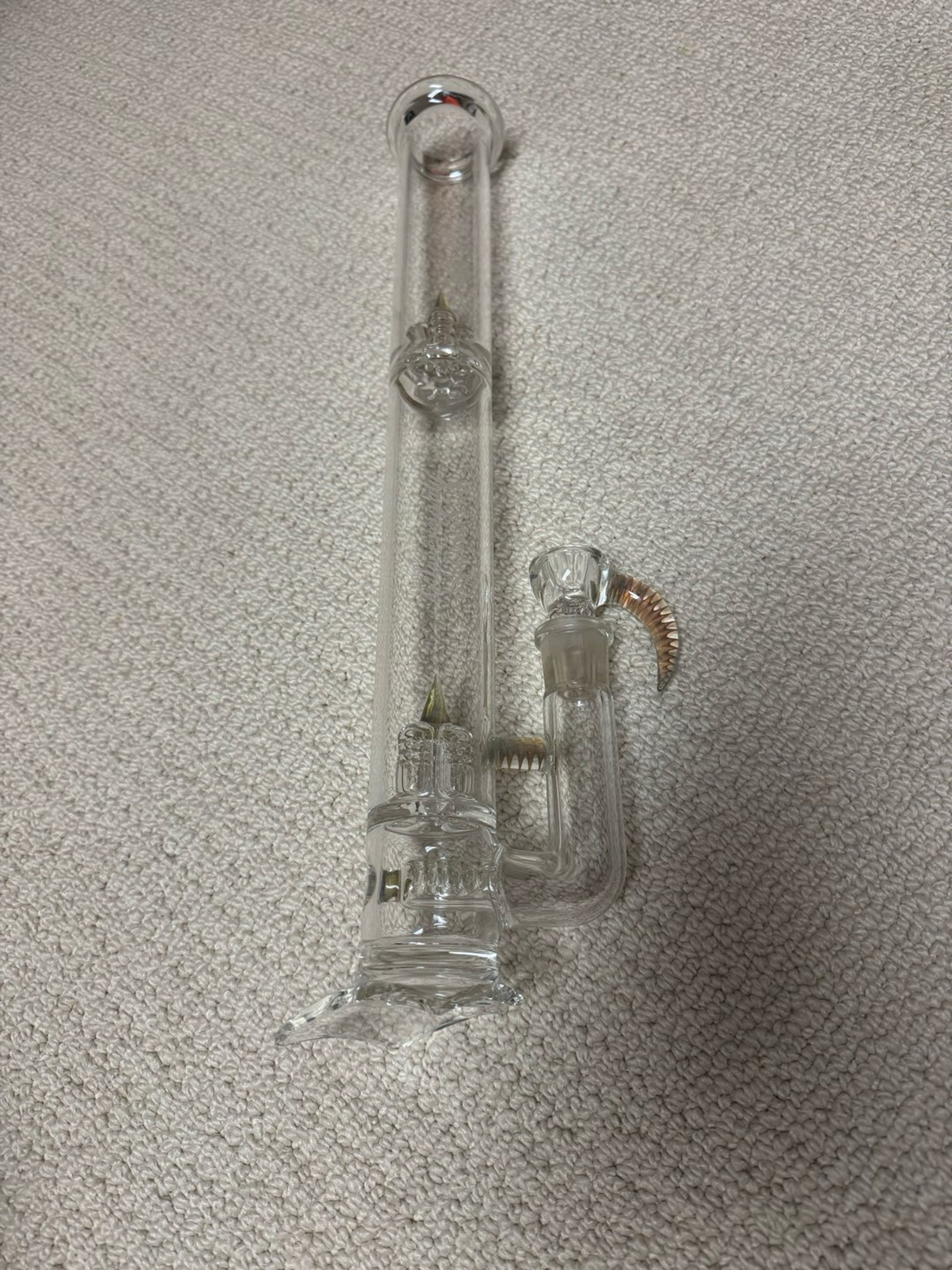Preview pic of NS yellow double perc 44 up to inv-4 BROKEN BASE