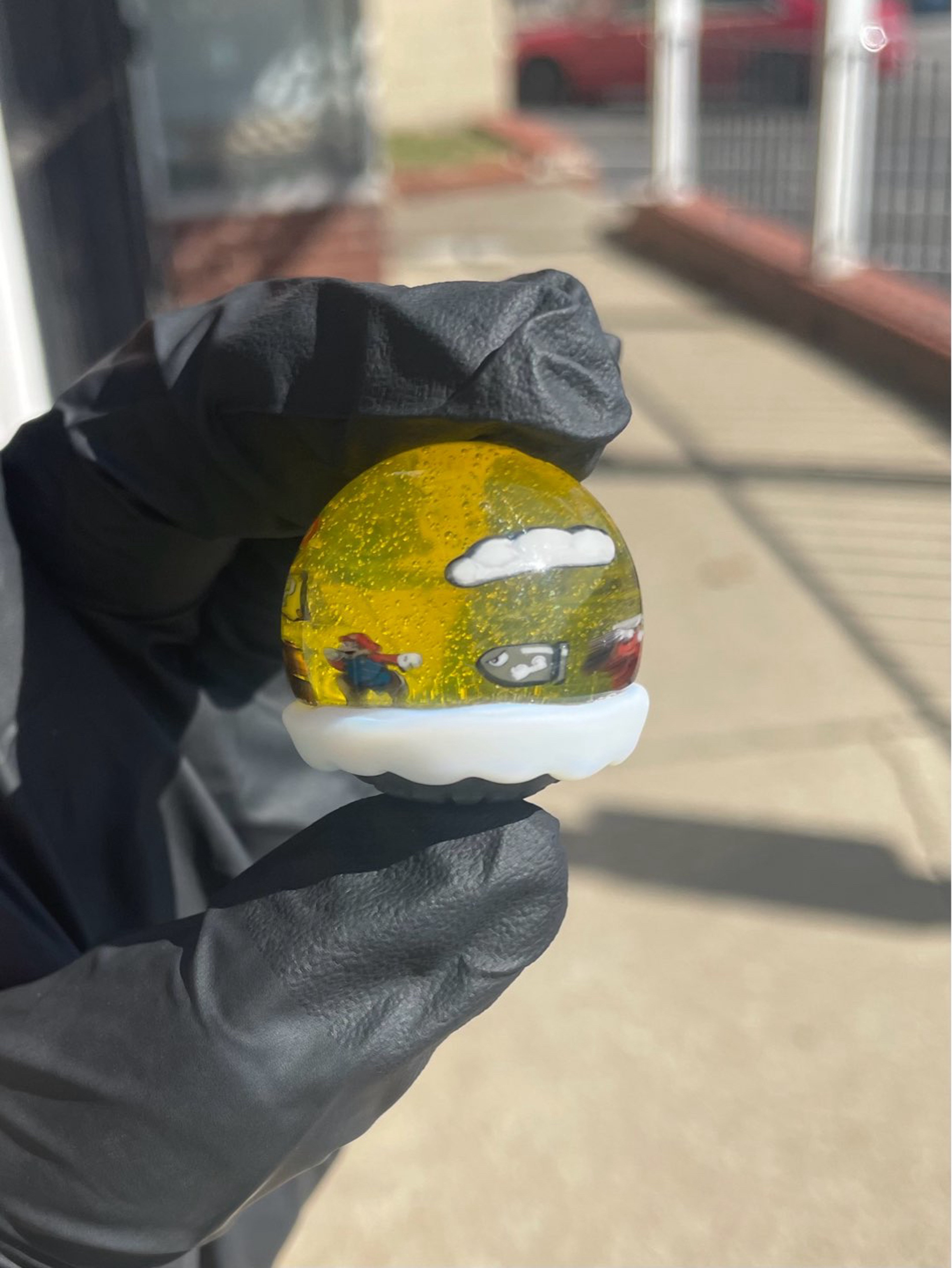 Preview pic of OBE Glass Mario Marble