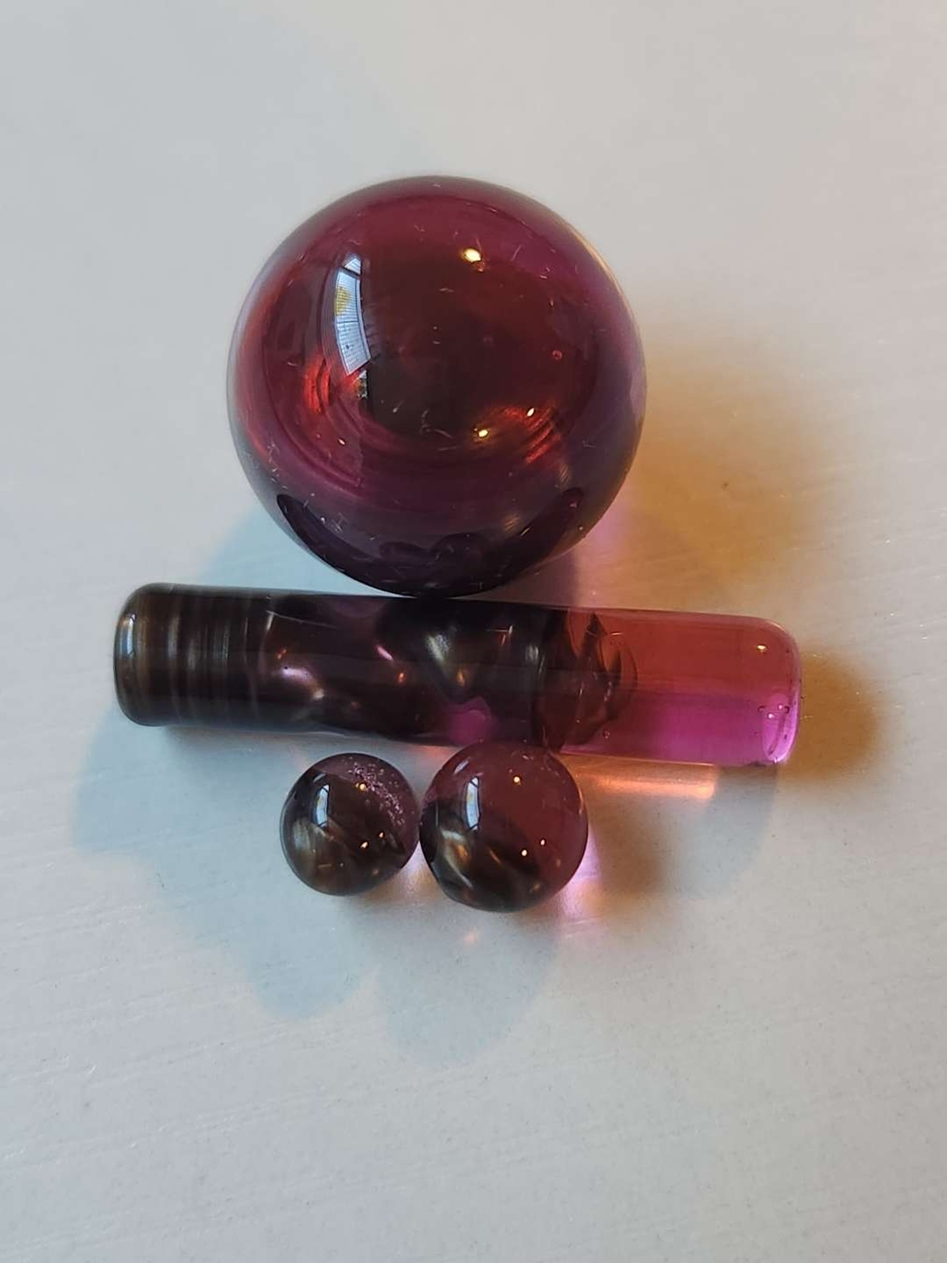 Preview pic of Gold ruby x electrum slurper set