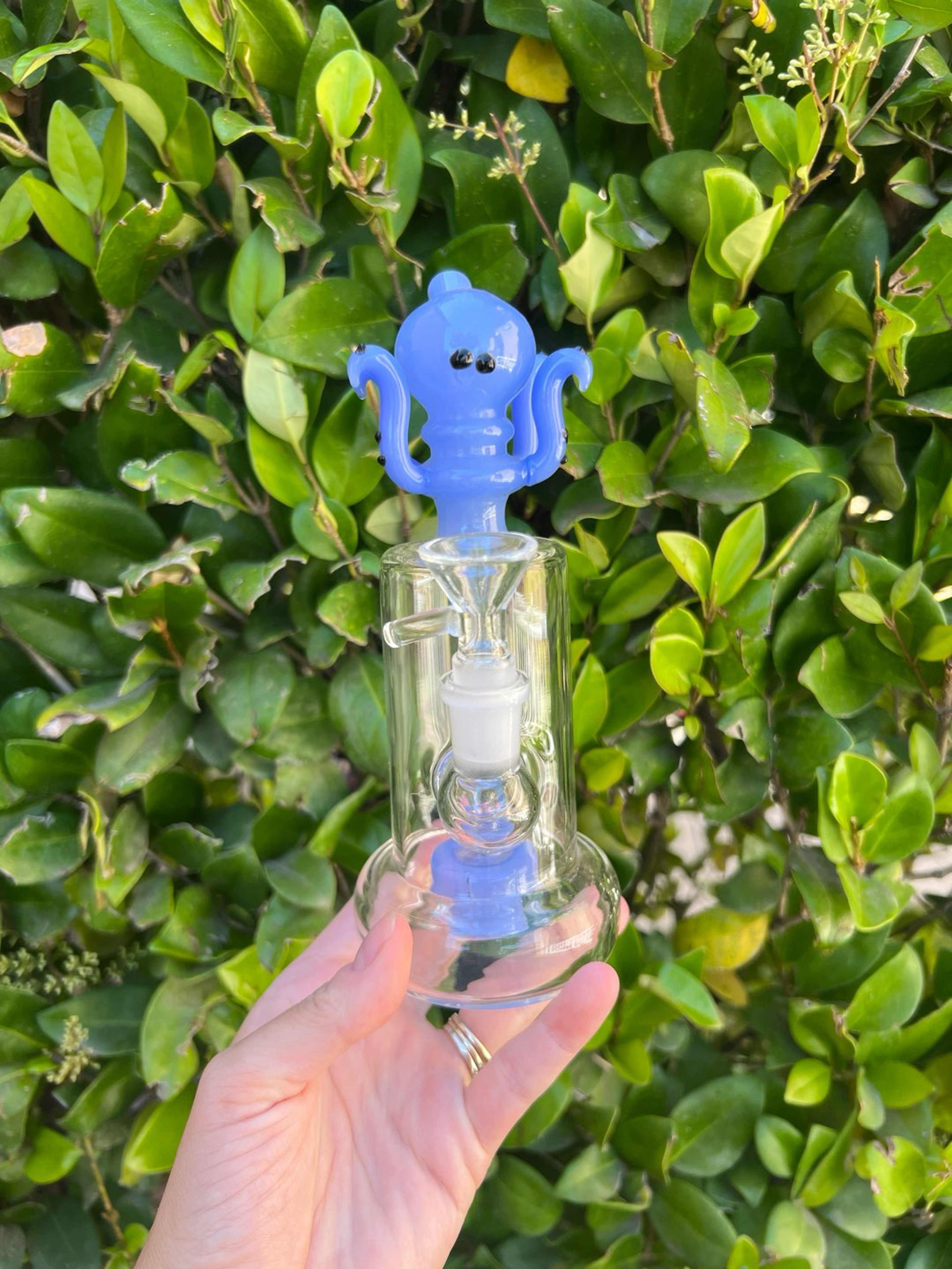 Preview pic of 9 Inch Blue Octopus Dab Rig