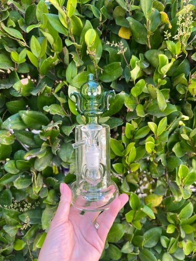 Preview pic of 9 Inch Green Octopus Dab Rig