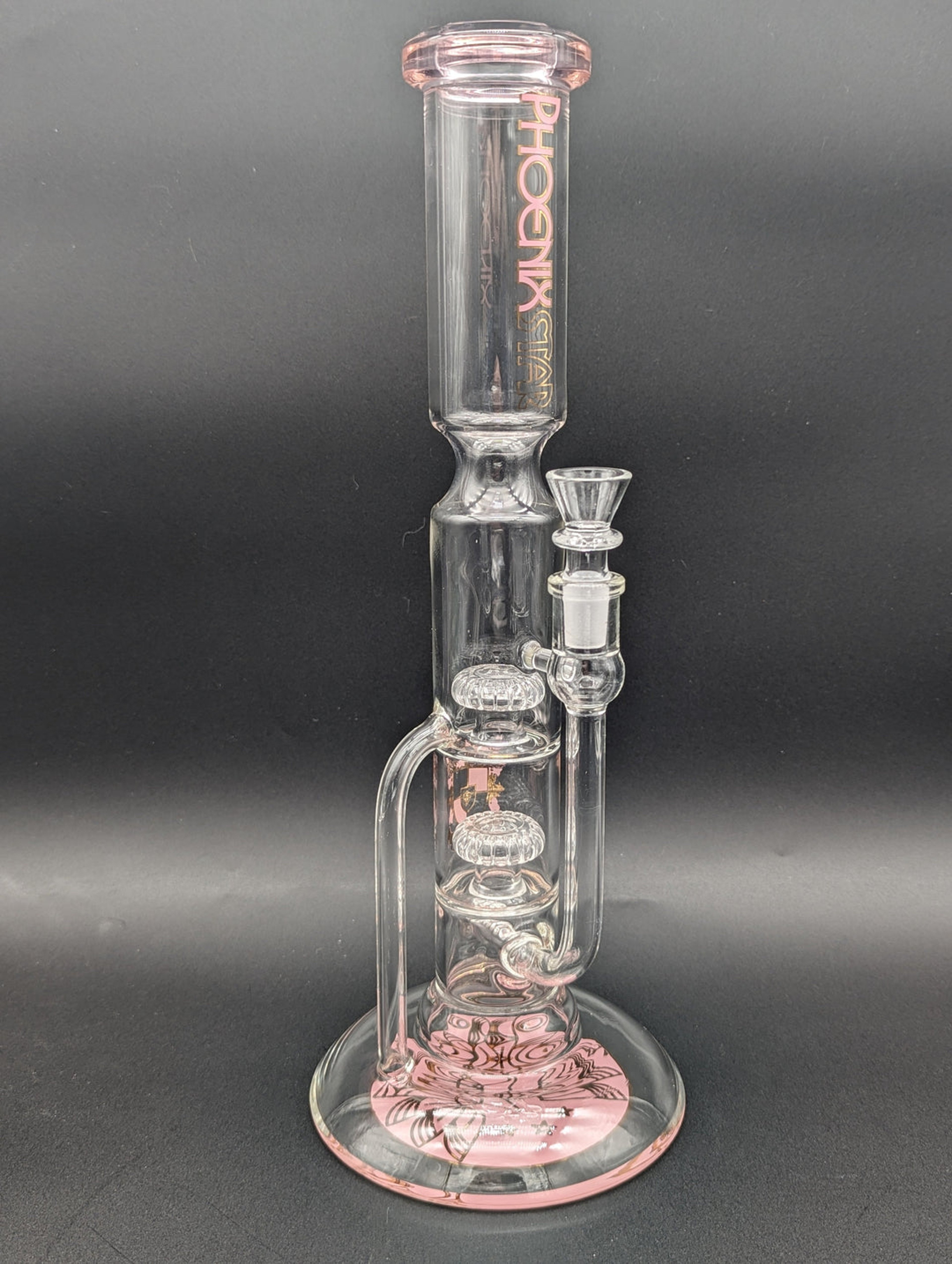 Preview pic of PHOENIX TRIPLE PERC RECYCLER STRAIGHT TUBE BONG