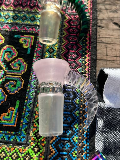 Preview pic of Pink satin FA with spiral Sov slide