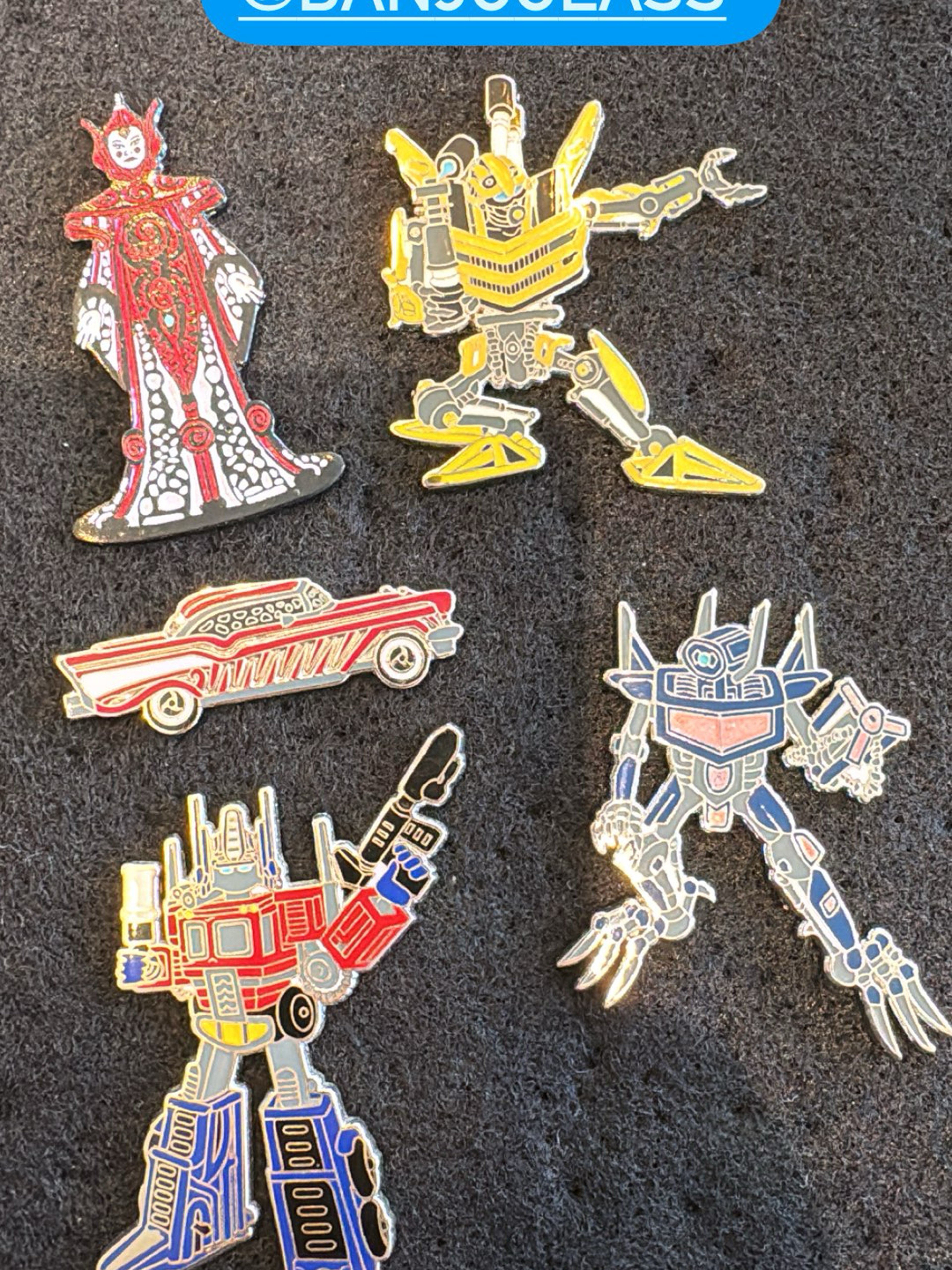 Preview pic of Banjo pins
