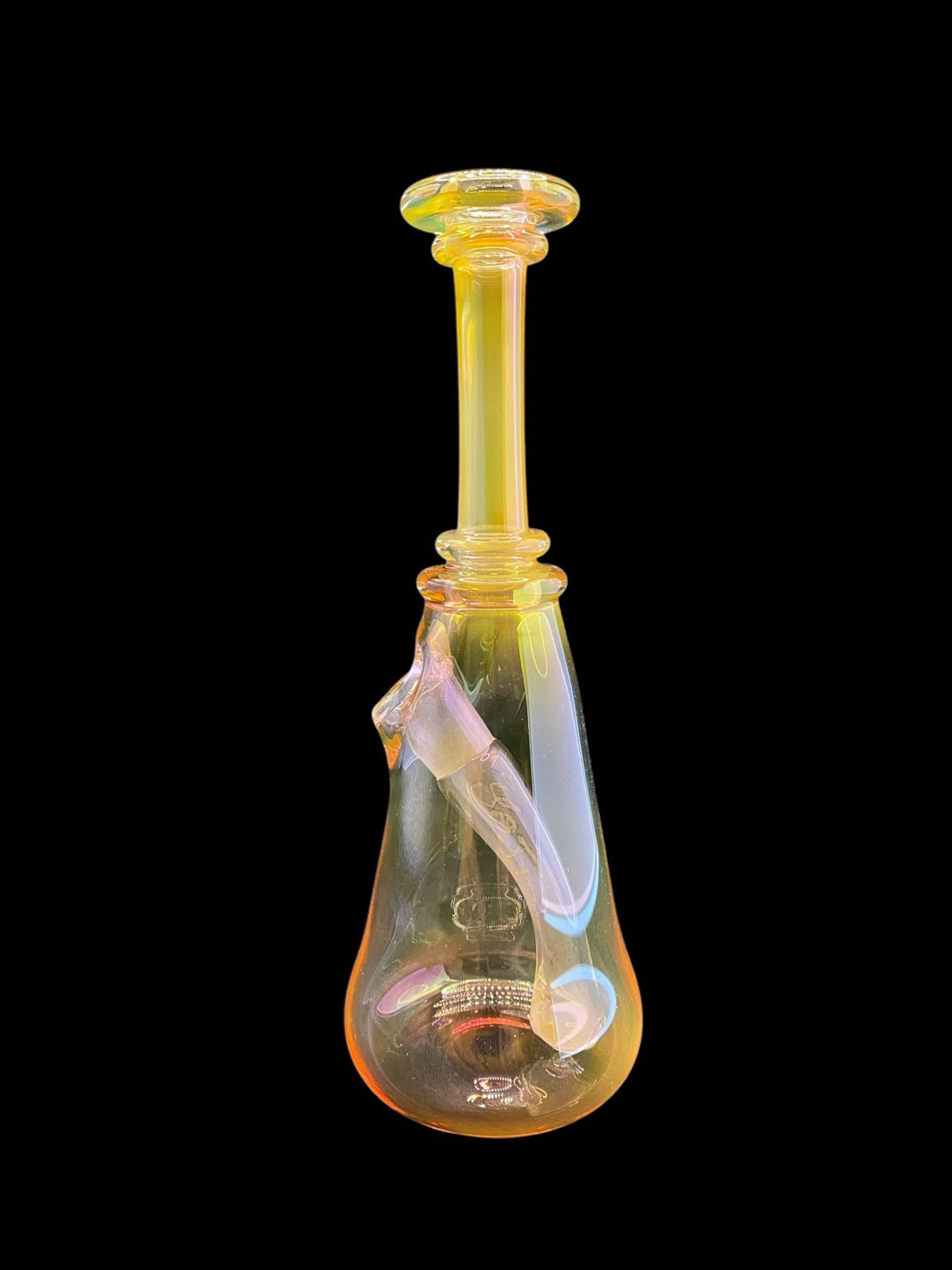 Mini Fumed Glass Dab Rig Tube image 0