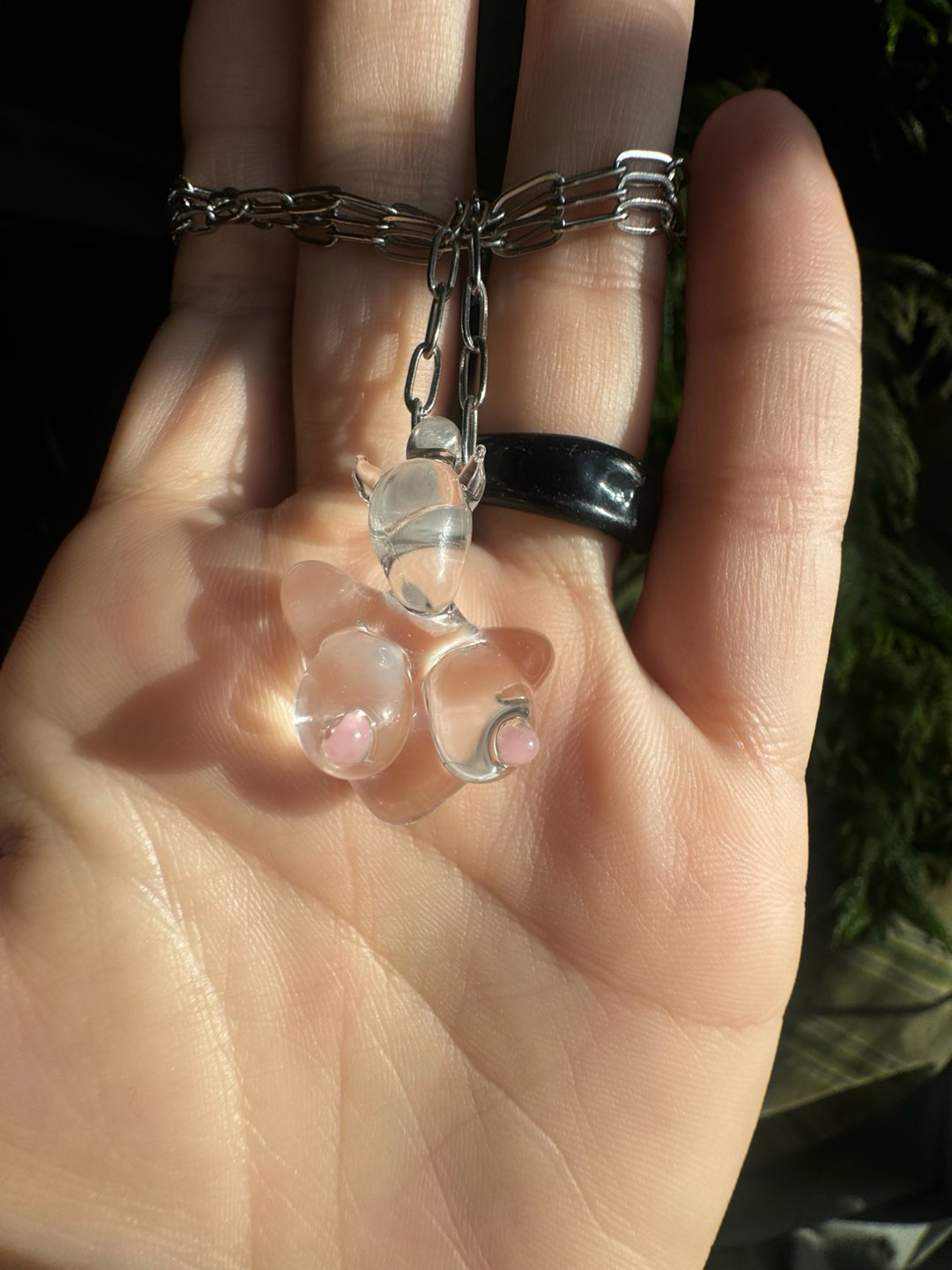 Preview pic of Clear Babe Torso with blush nipples 💕