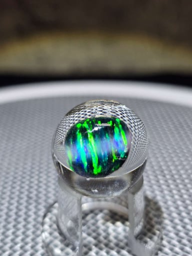 Preview pic of Fatty halo opal marble 22mm (A6)