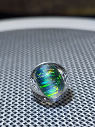 Preview pic of Huge halo opal little marble 16.5mm (A8)