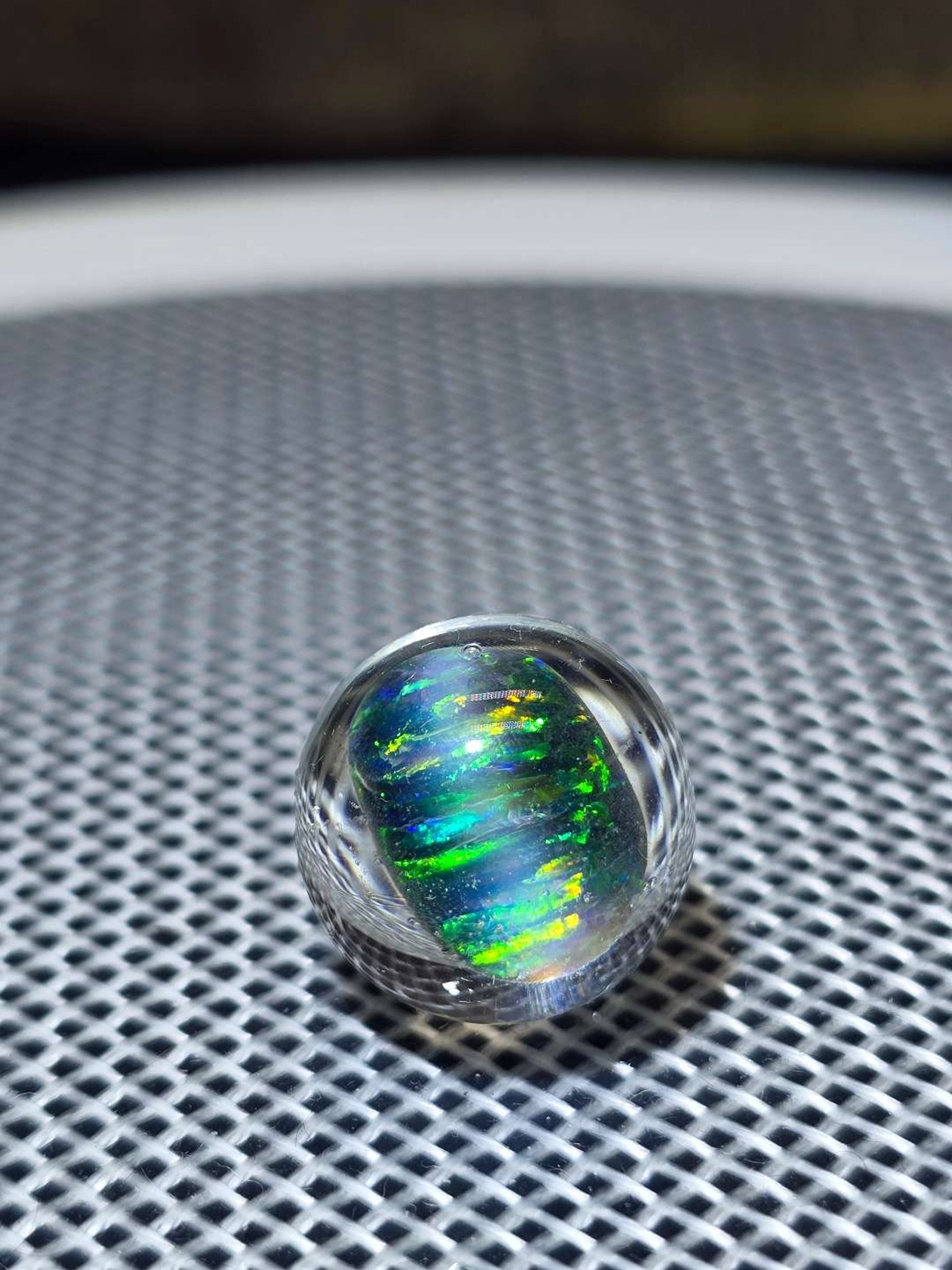 Preview pic of Huge halo opal little marble 16.5mm (A8)
