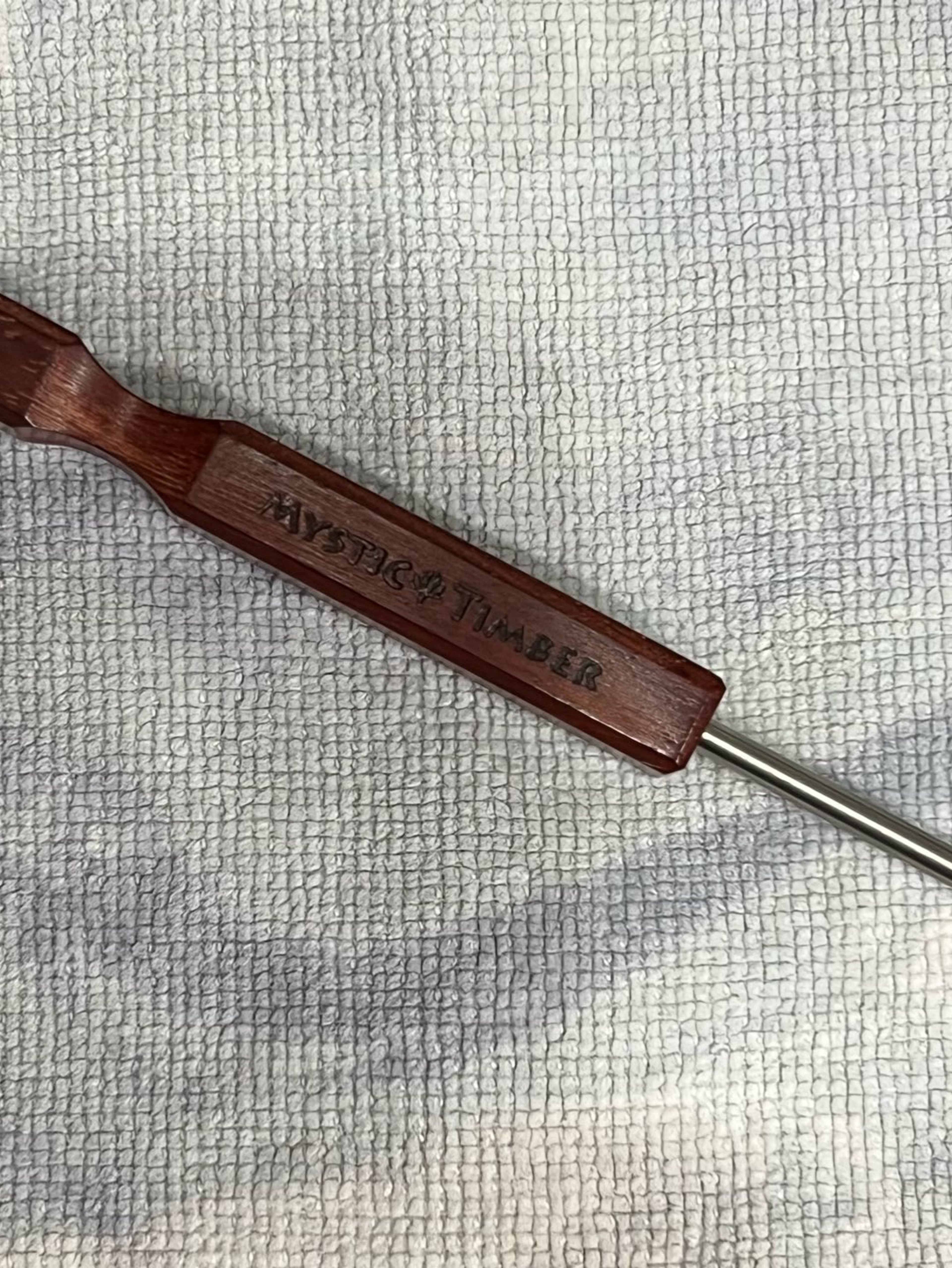 Preview pic of Mystic Timber Cherrywood Scoop Dab Tool